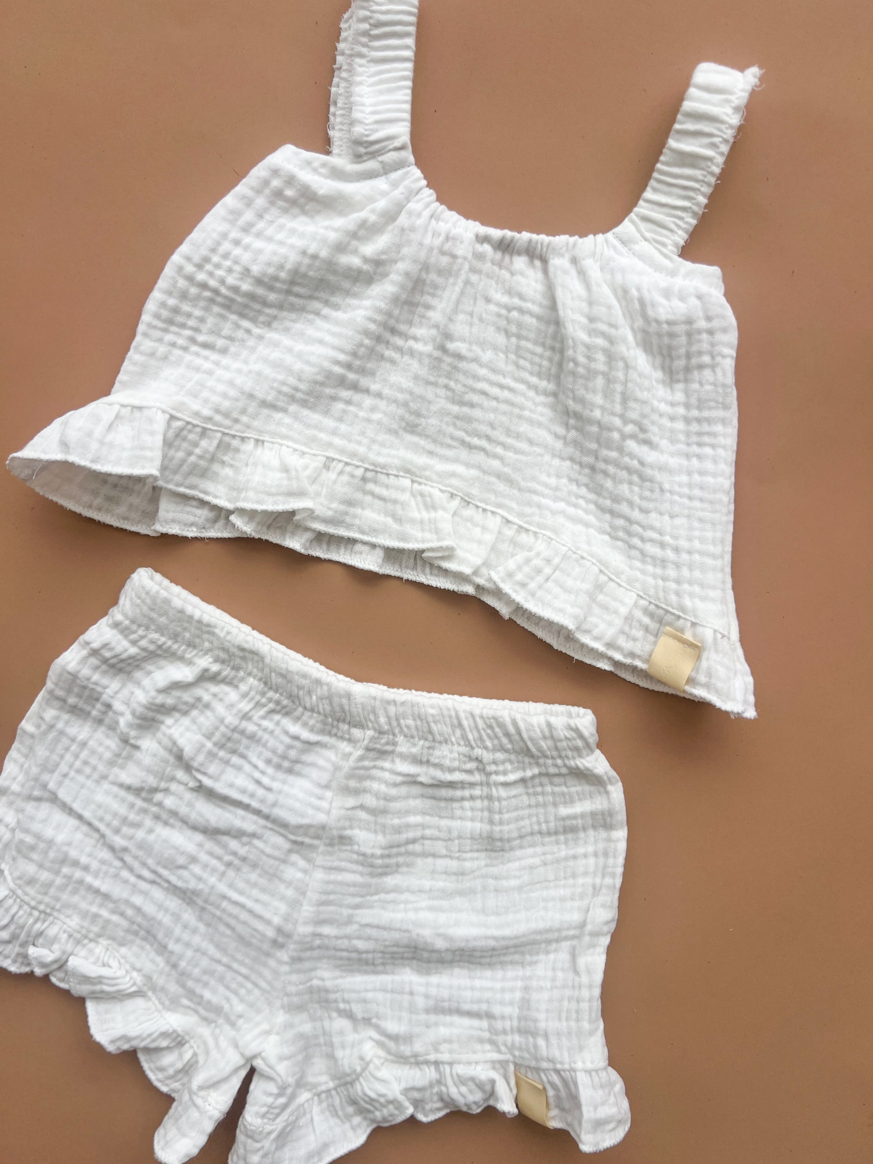 Zia Muslin Set - Coconut