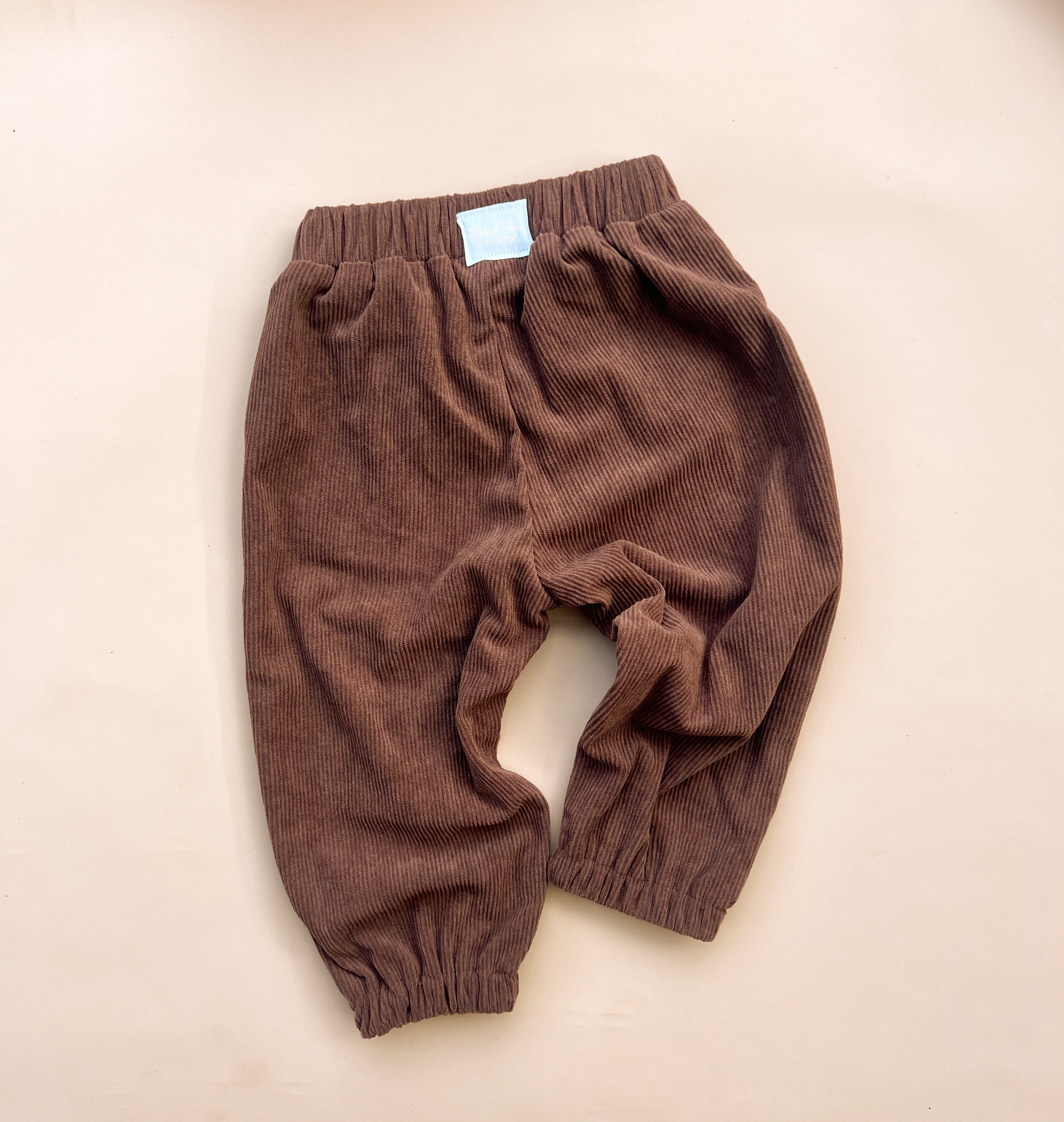 Cord Joggers - Chocolate