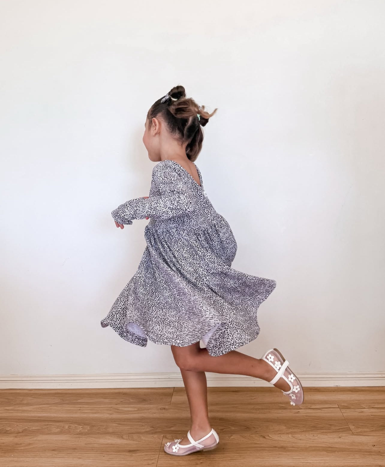 Margot Dress - Mini Leopard