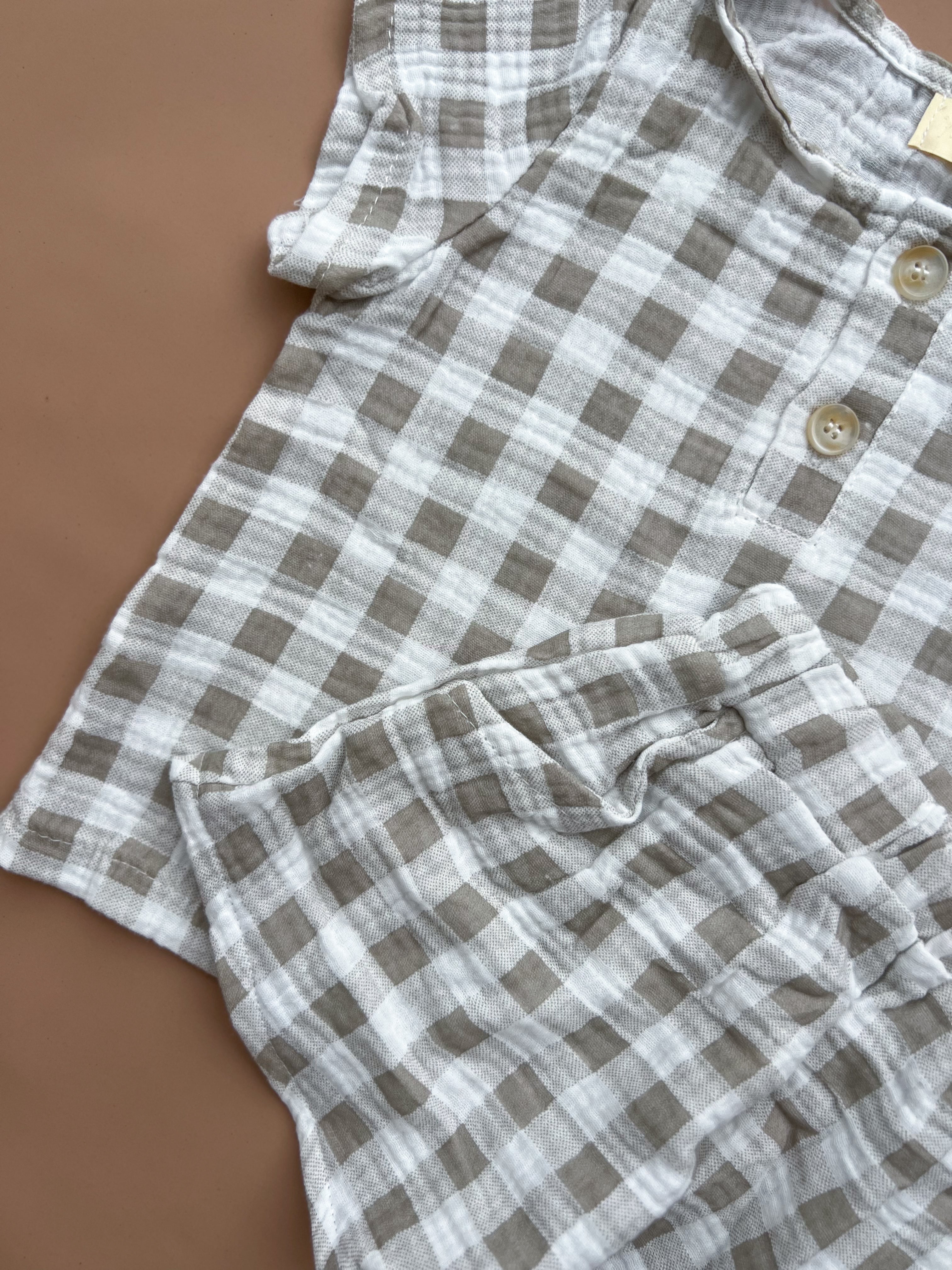 Charlie Set - Checker Muslin