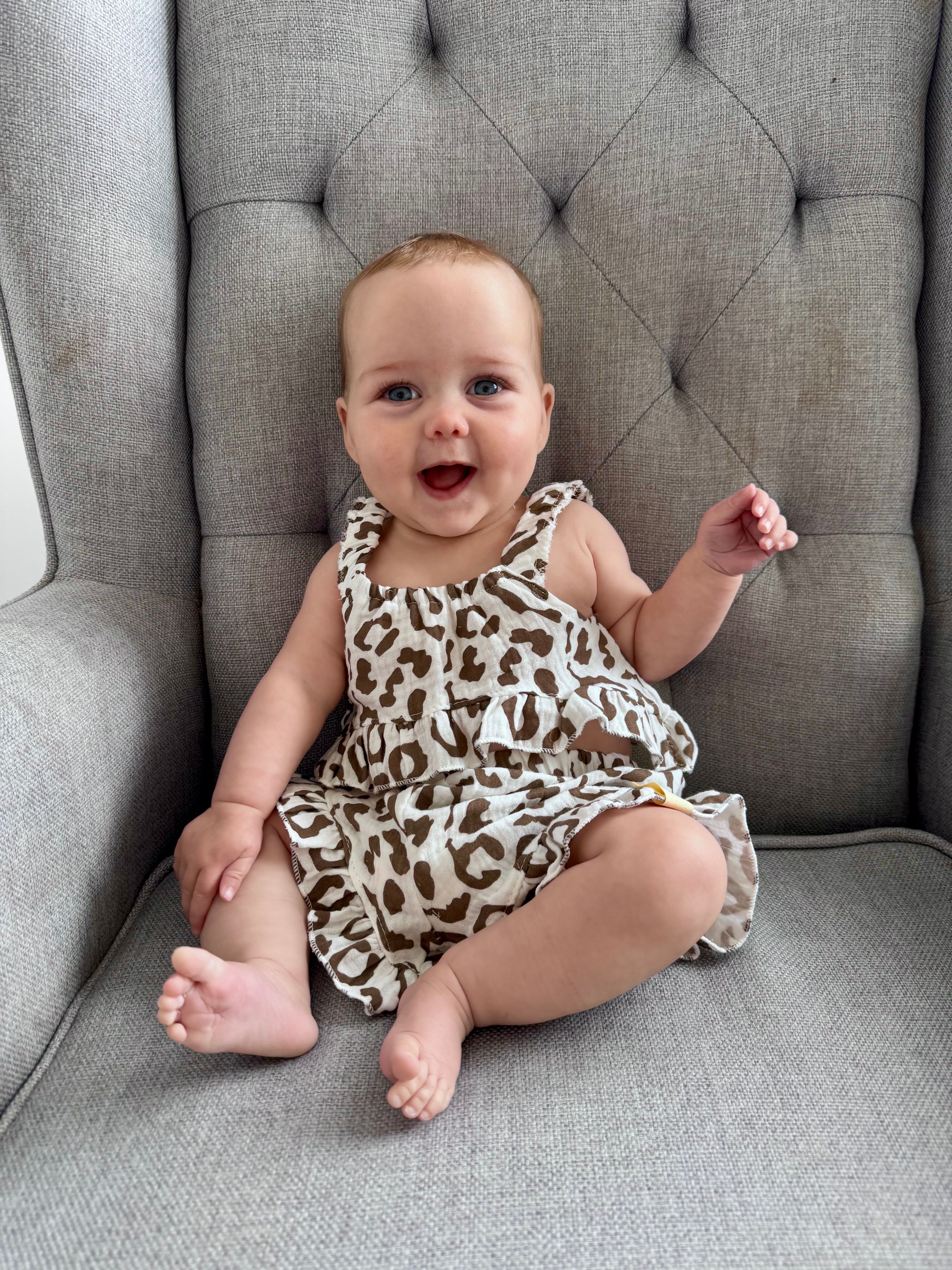 Zia Muslin Set - Leopard