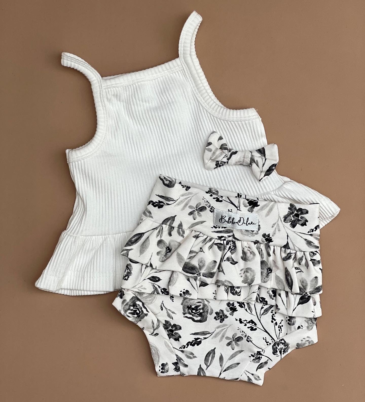 BASICS Peplum Singlet - Coconut