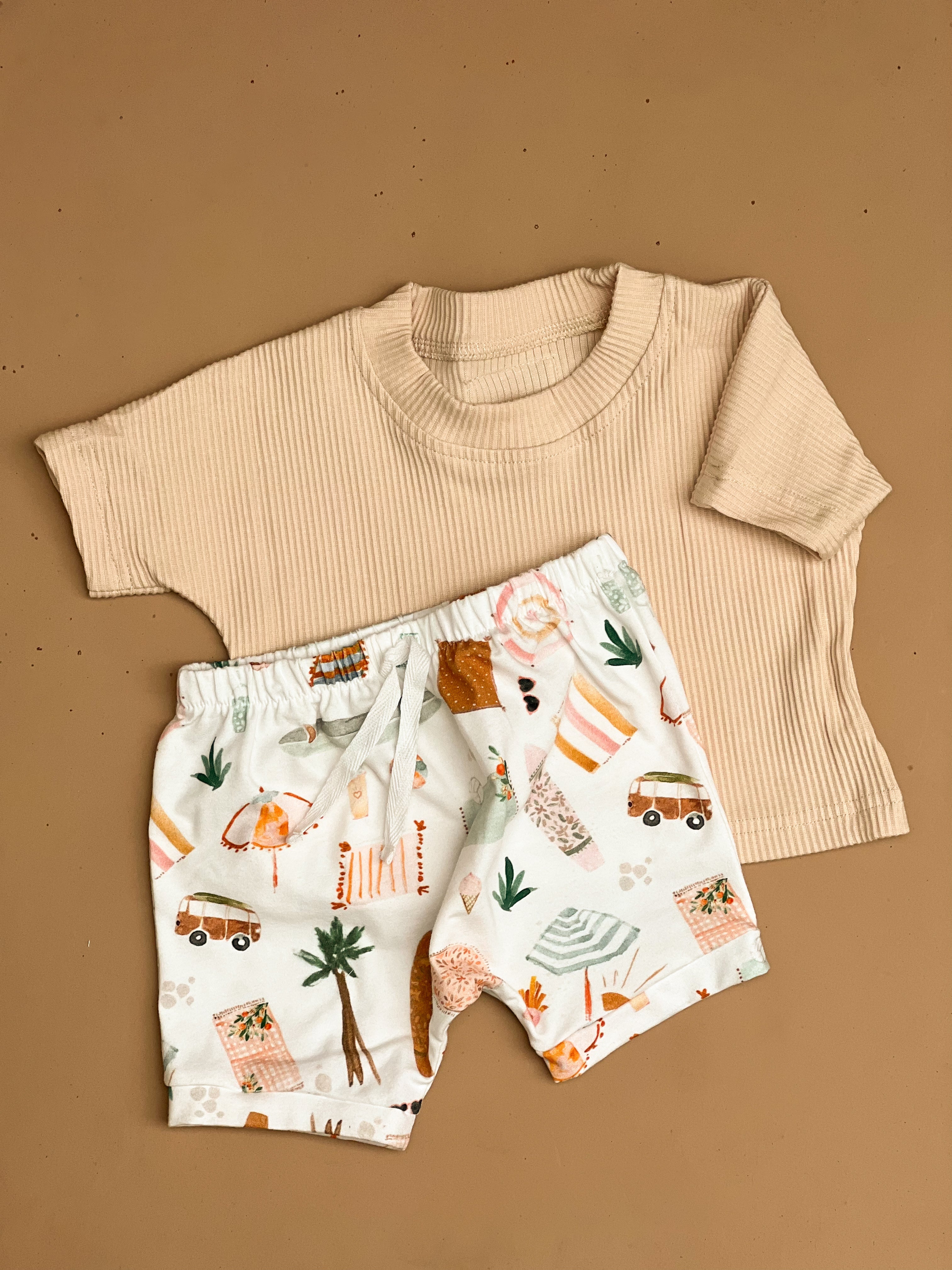 BASICS Slouch Tee - Ecru
