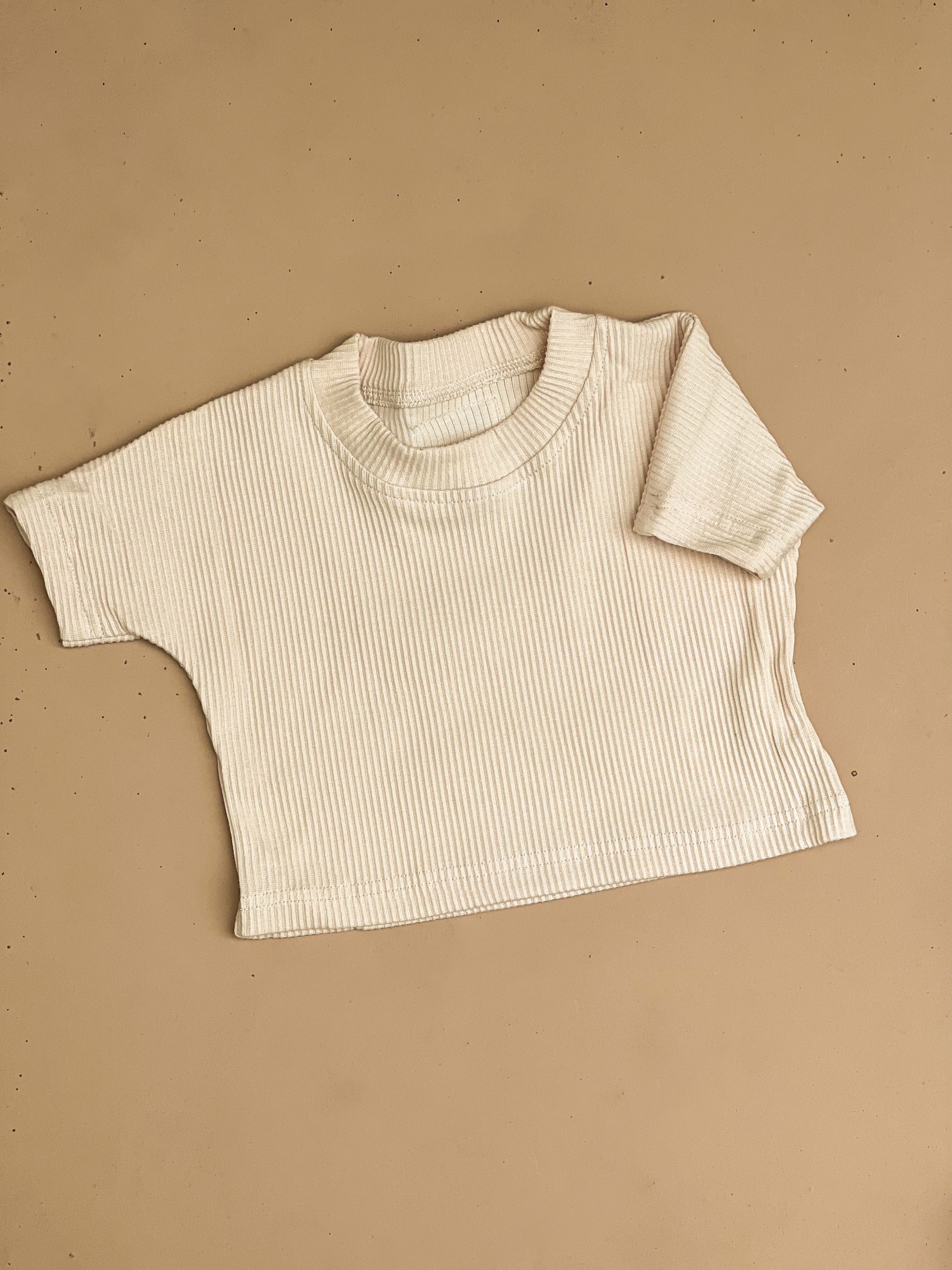 BASICS Slouch Tee - Ecru