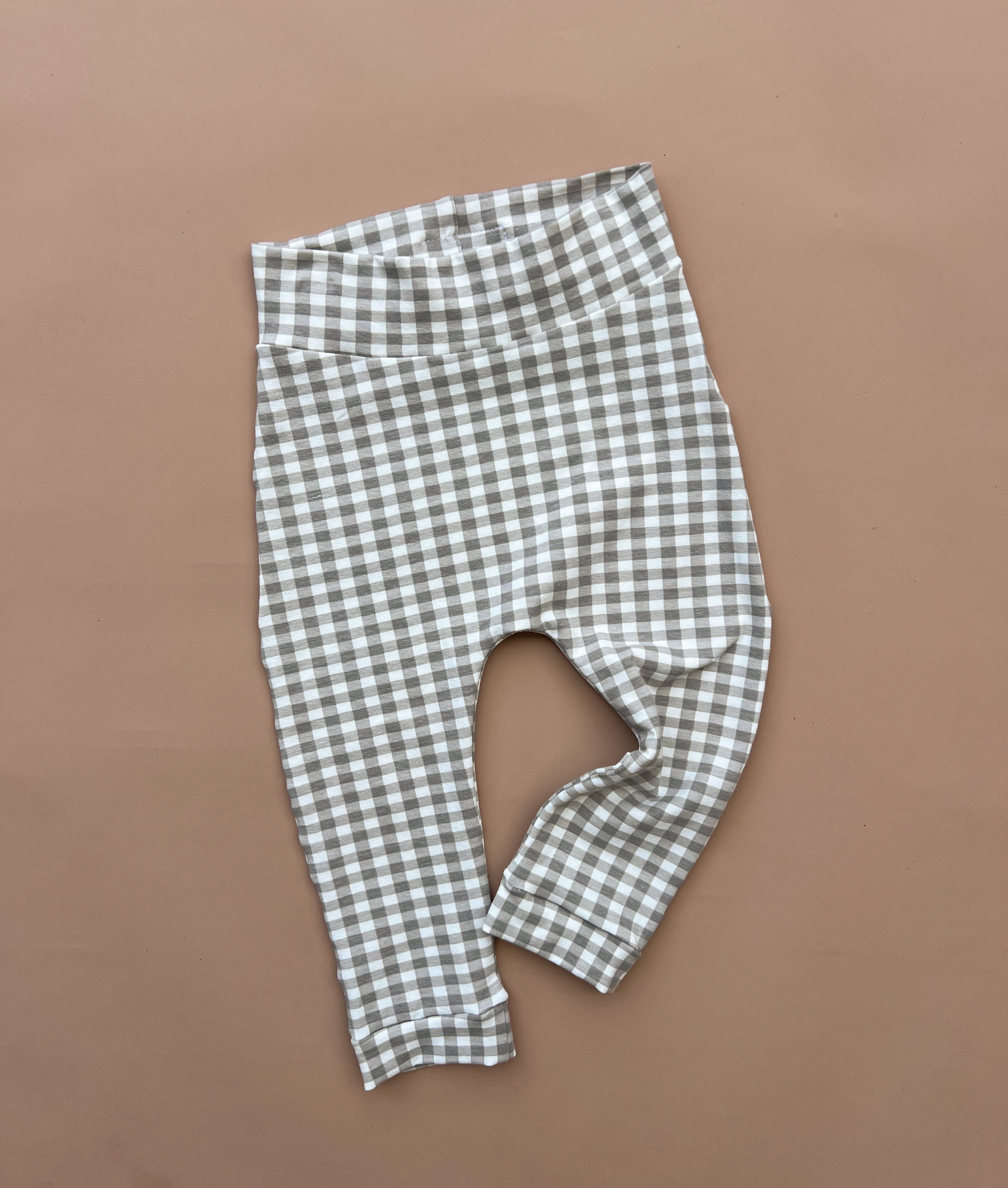 Easy Leggings - Grey Gingham