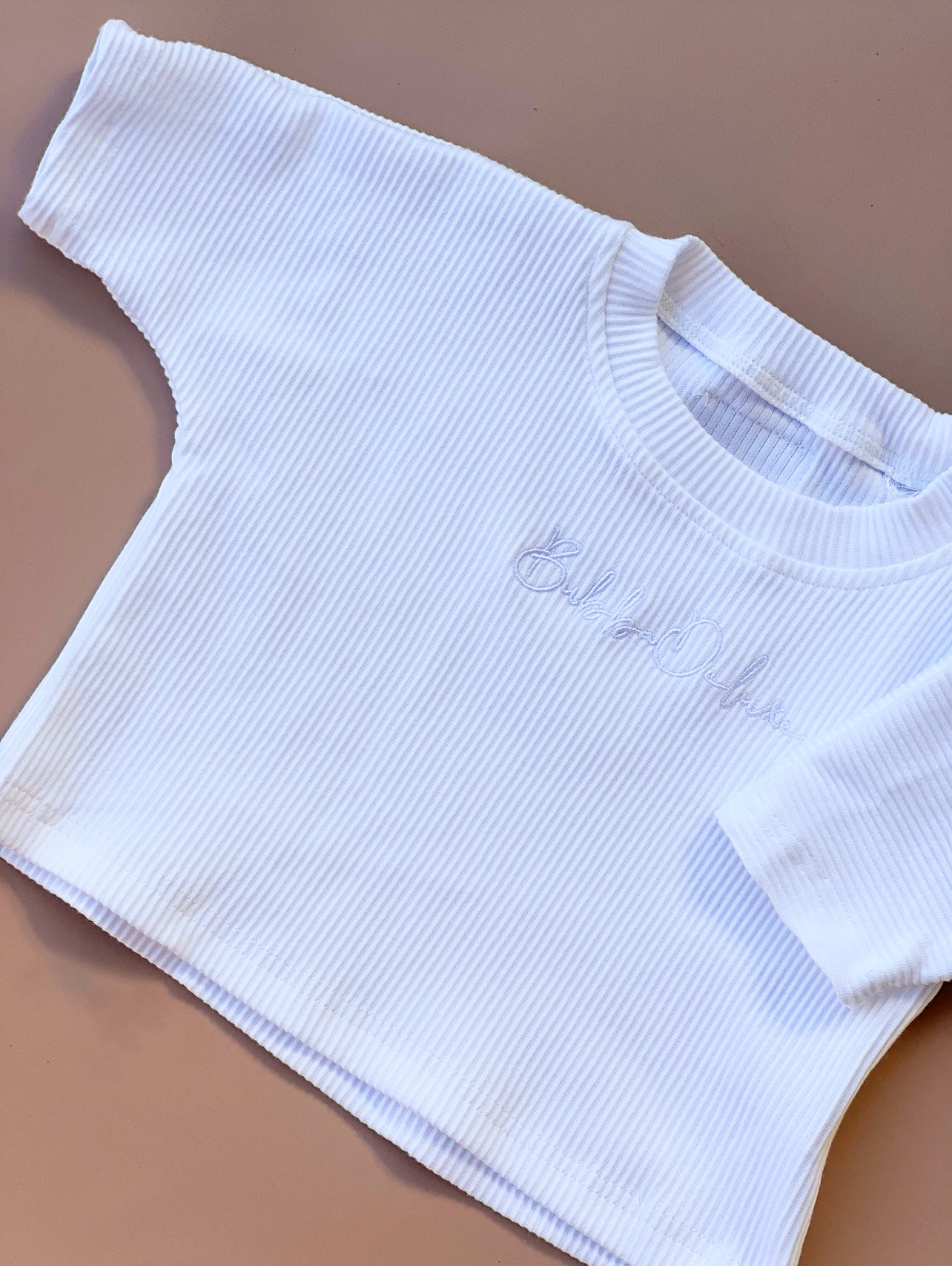 BASICS Slouch Logo Tee - Coconut