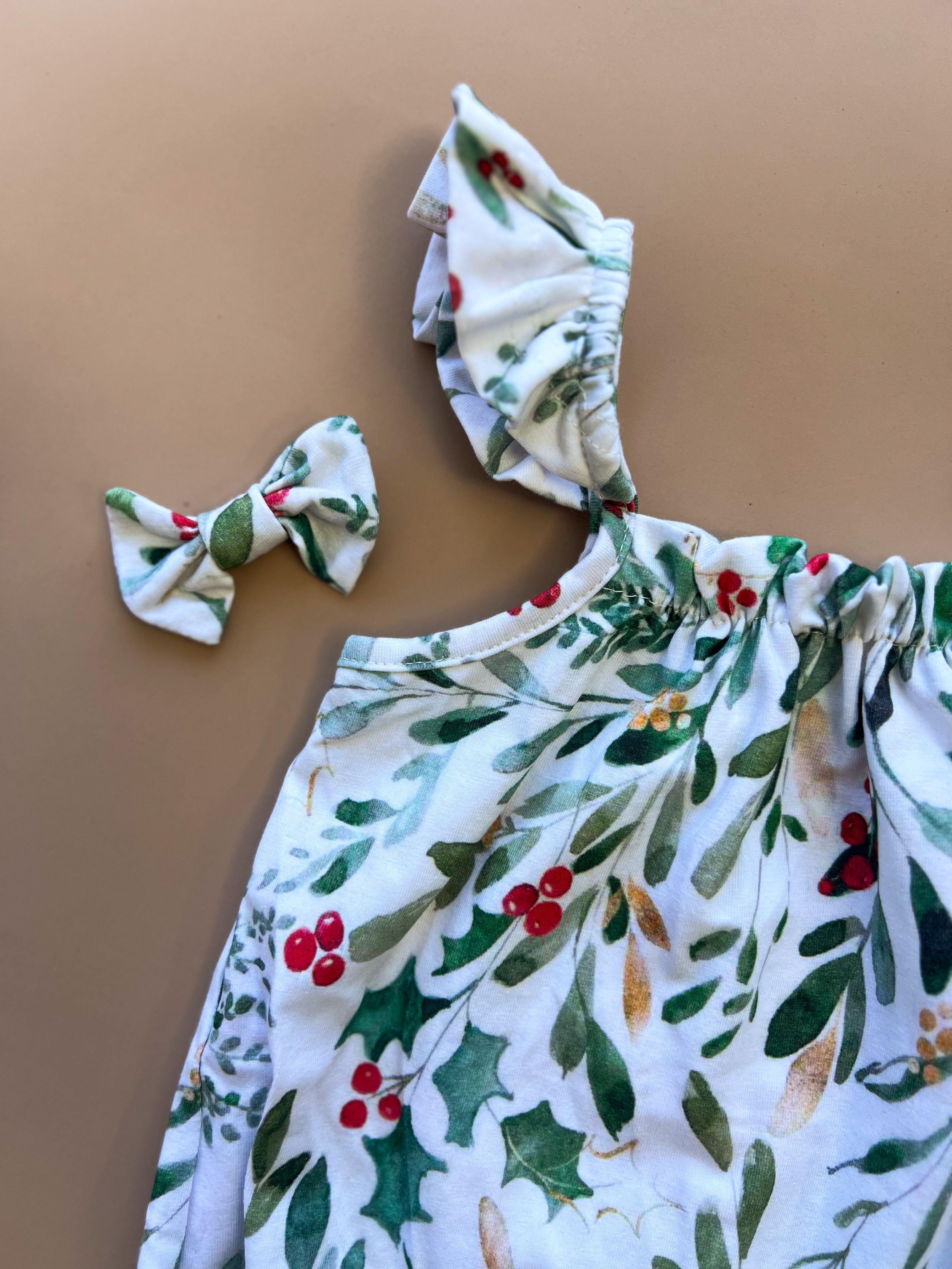 Tilly Romper - Festive Floral