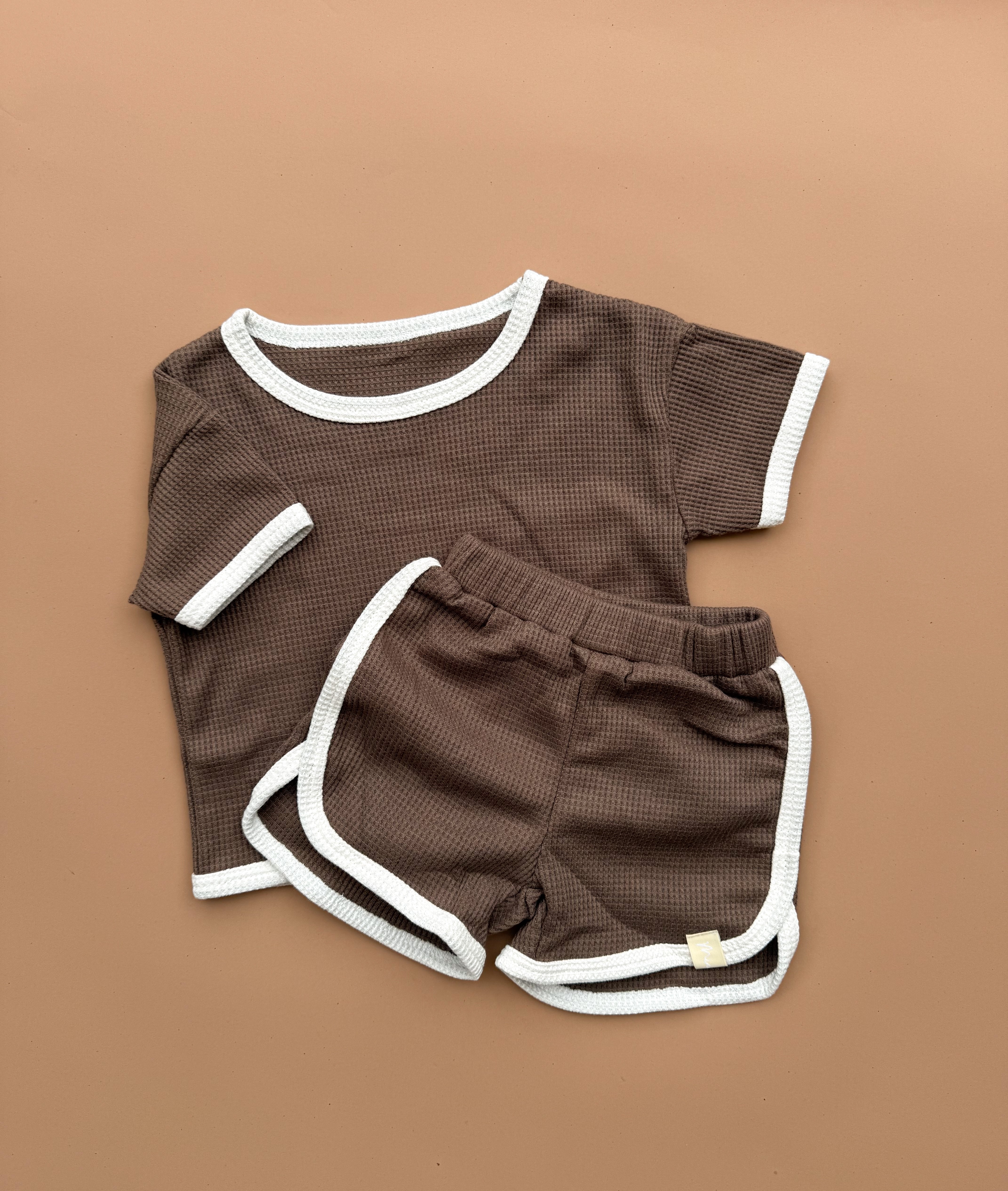 Retro Waffle Set - Mocha
