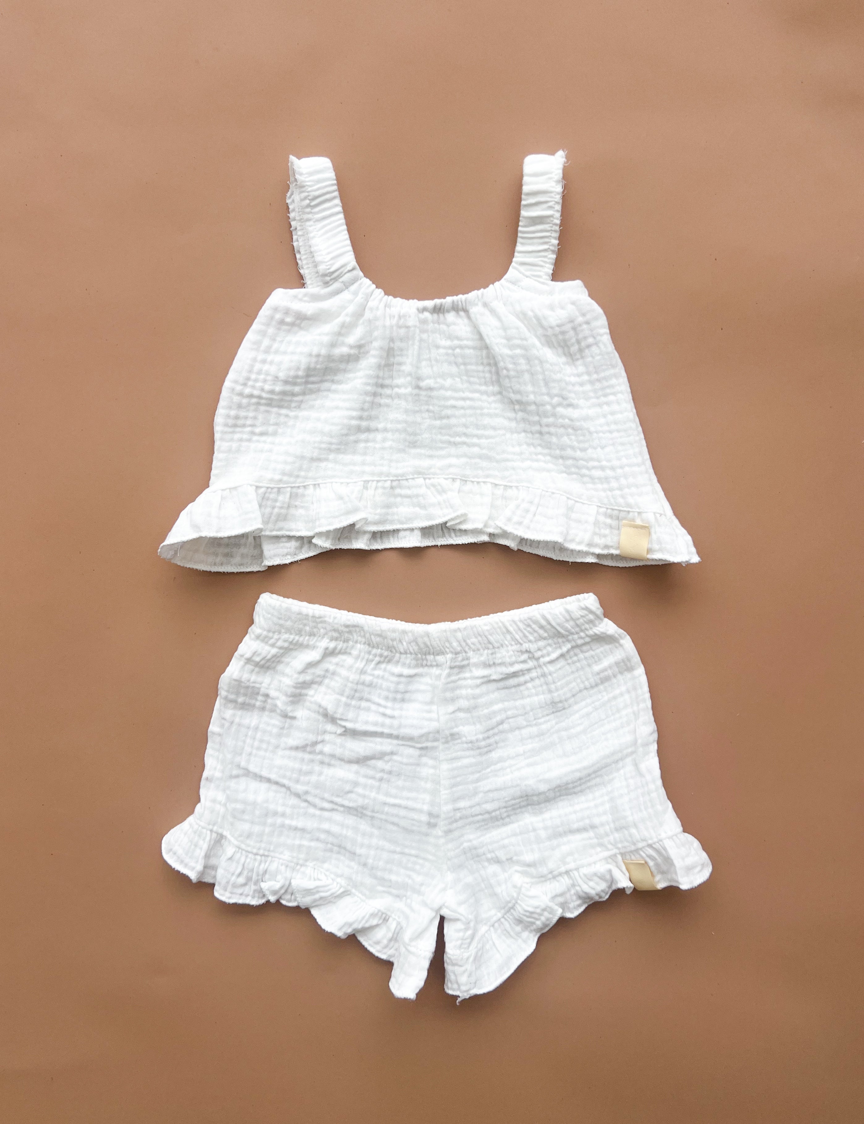 Zia Muslin Set - Coconut