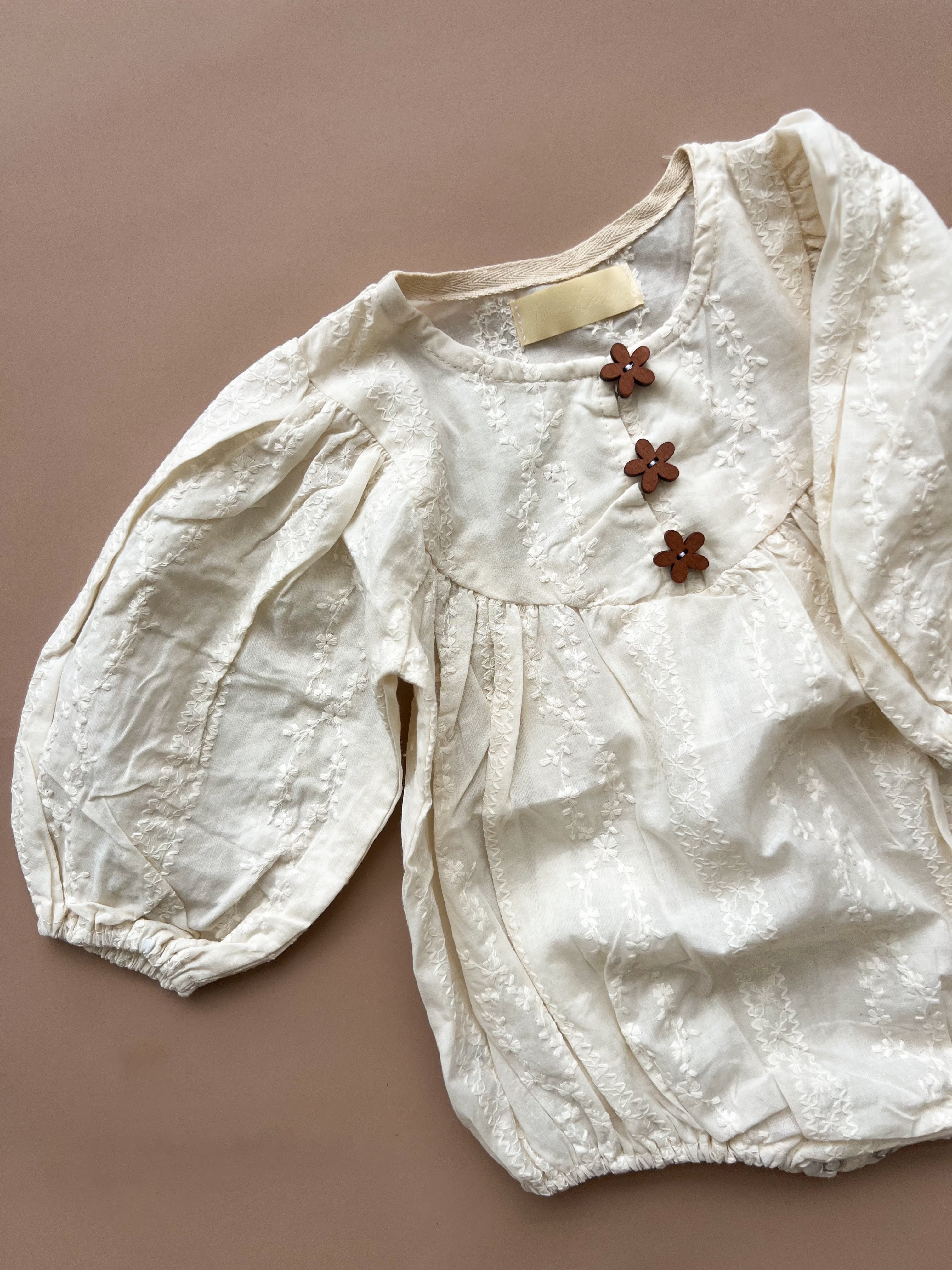 Anais Romper - Cream