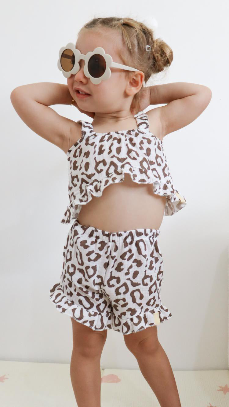 Zia Muslin Set - Leopard