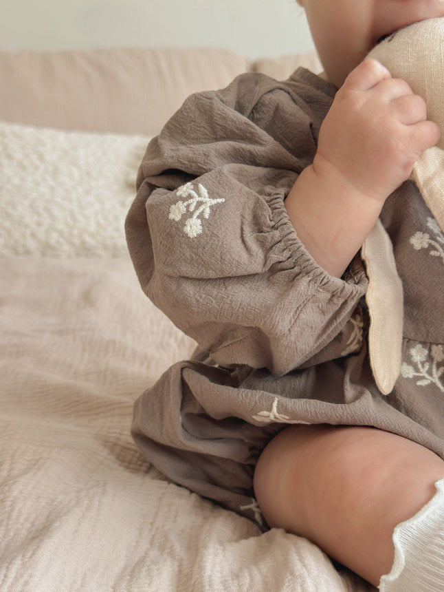Lily Romper - Taupe