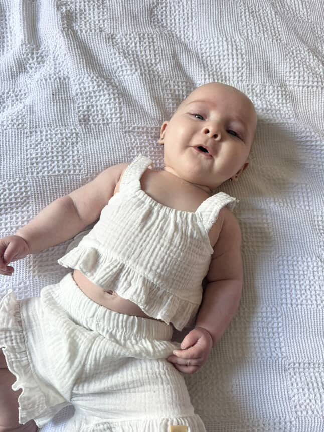 Zia Muslin Set - Coconut