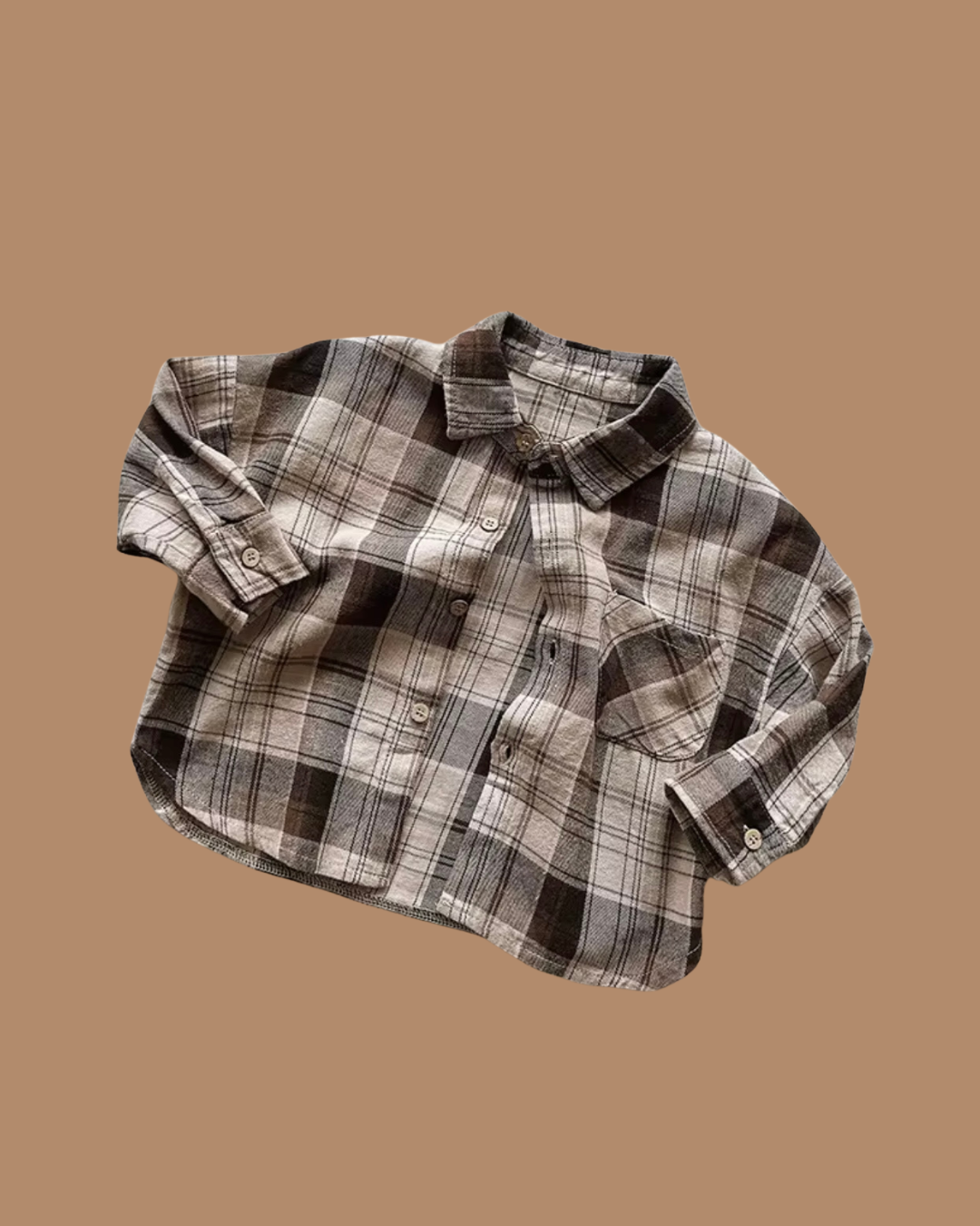 Charlie Shirt - Chocolate Plaid