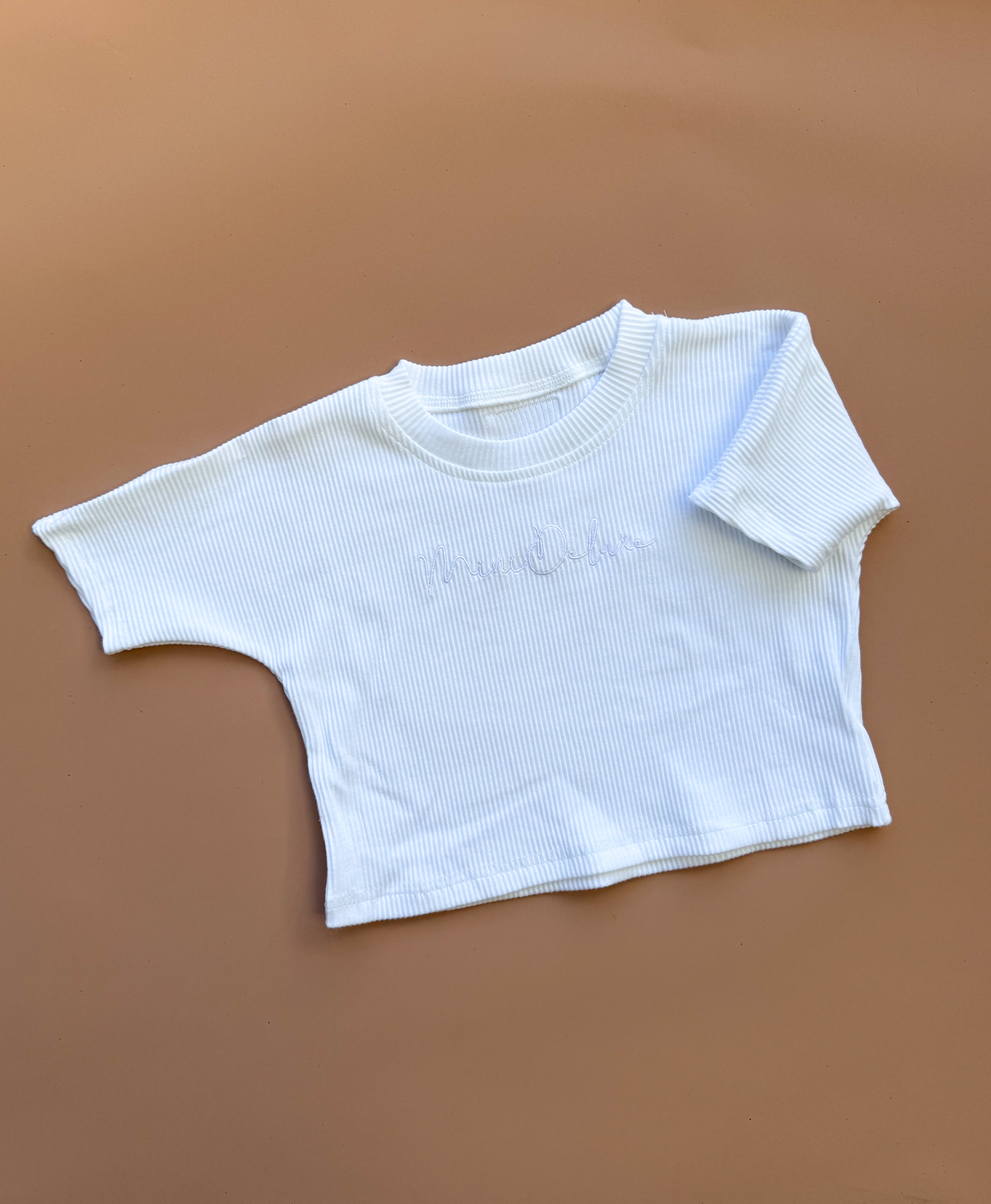 BASICS Slouch Logo Tee - Coconut