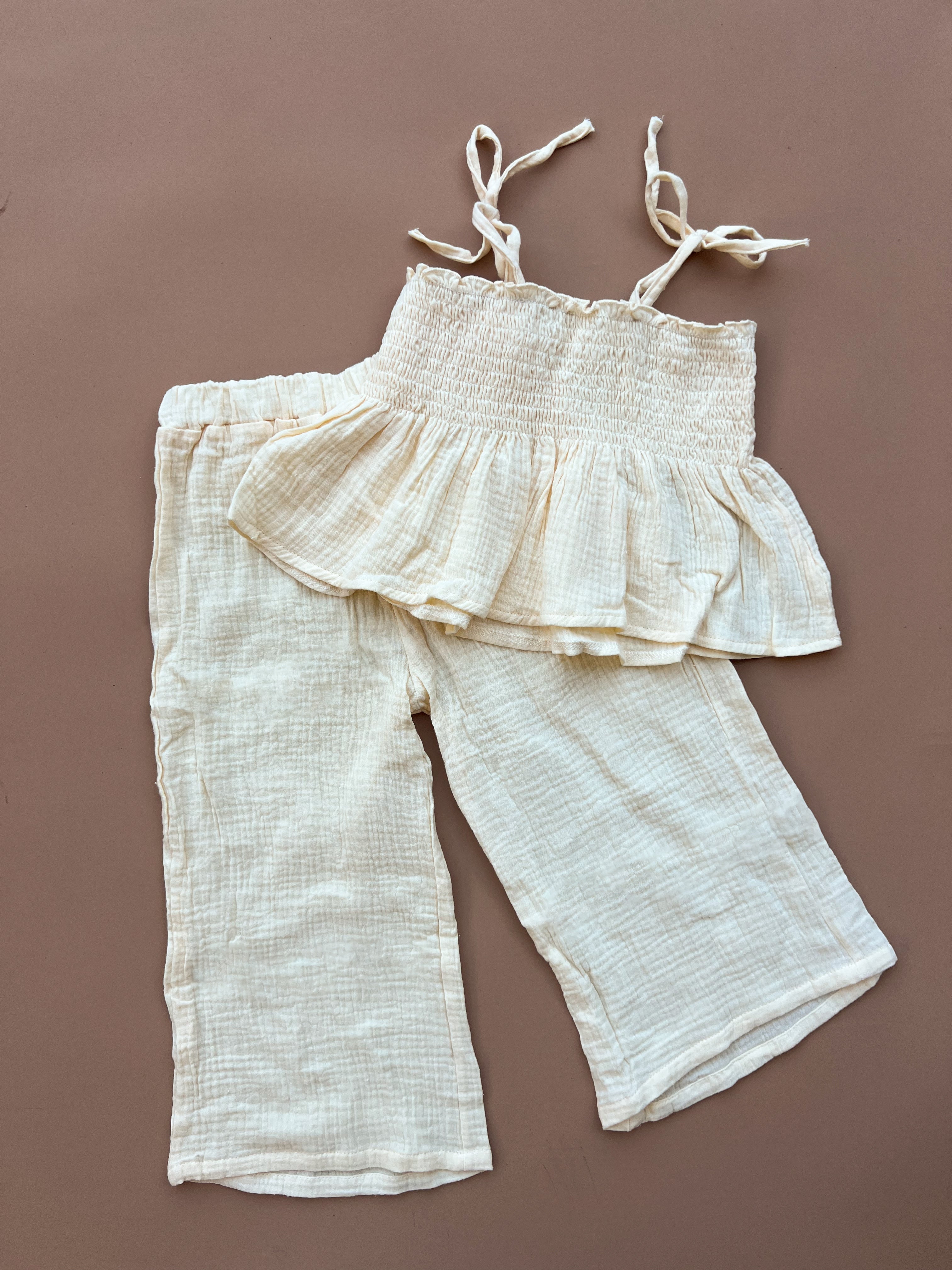 Cali Muslin Set - Buttercream