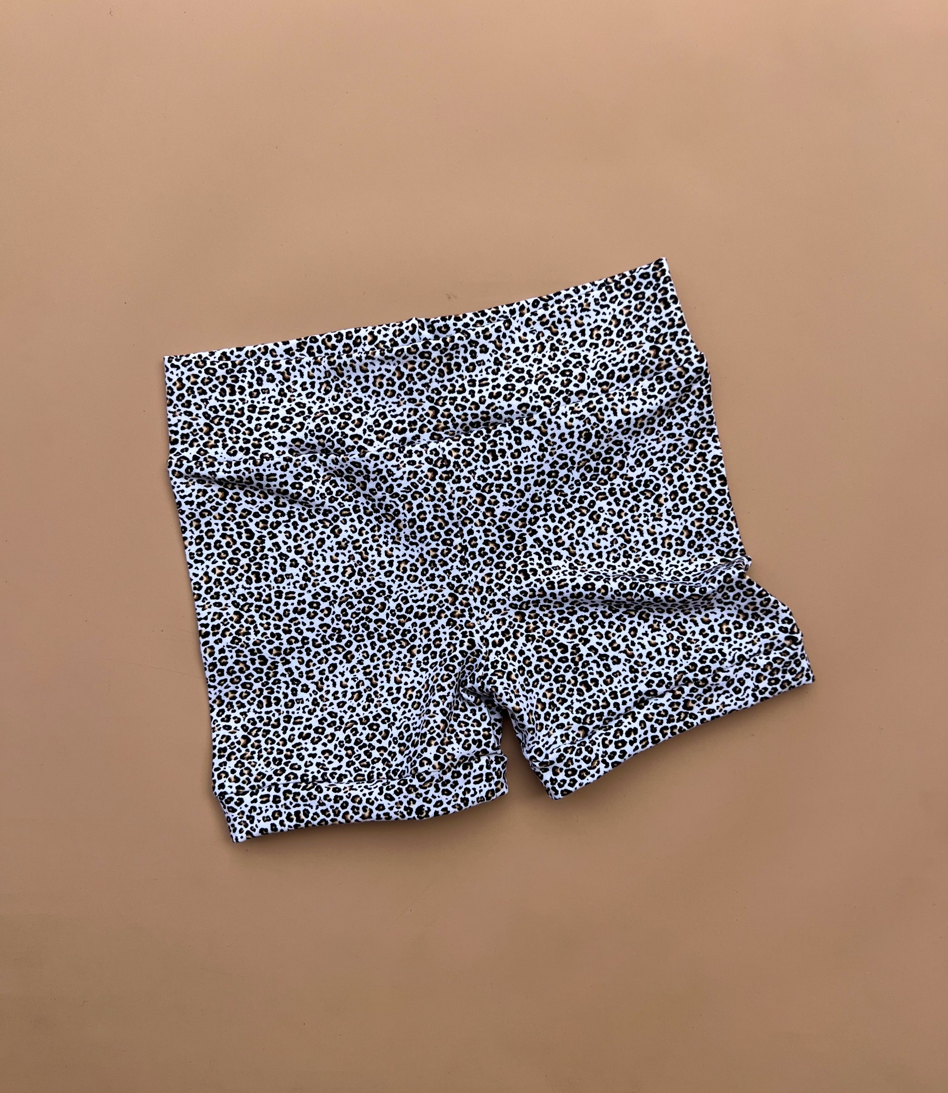Bike Shorts - Mini Leopard