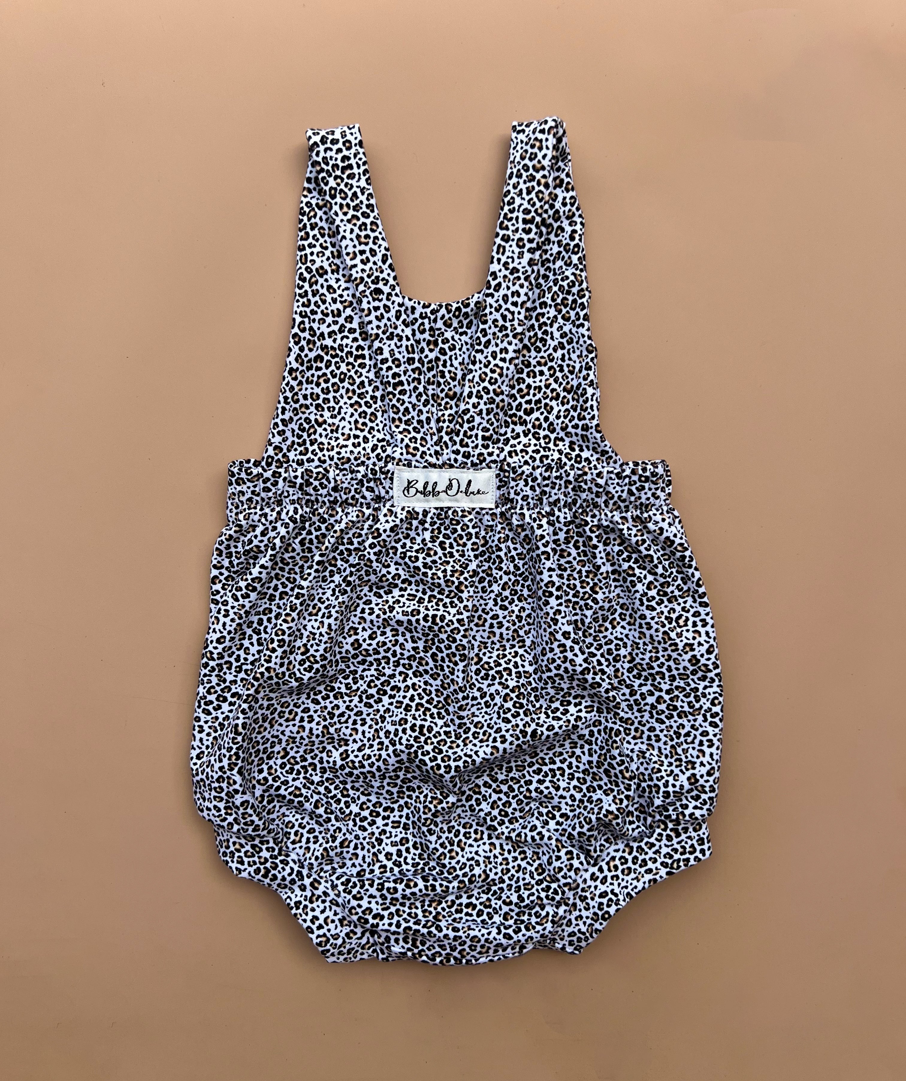 Avery Romper - Mini Leopard