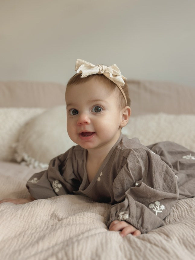 Lily Romper - Taupe
