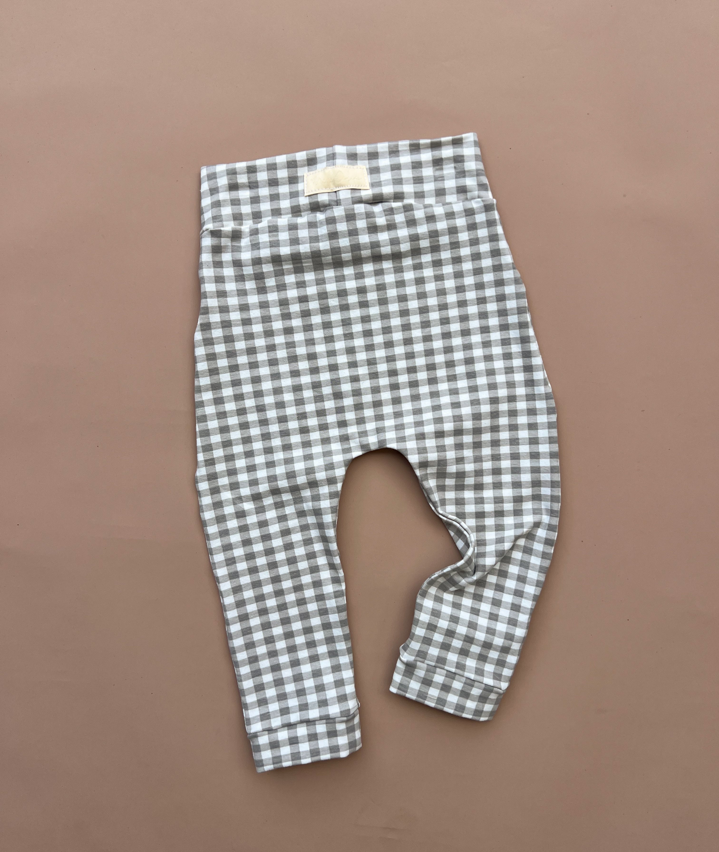 Easy Leggings - Grey Gingham