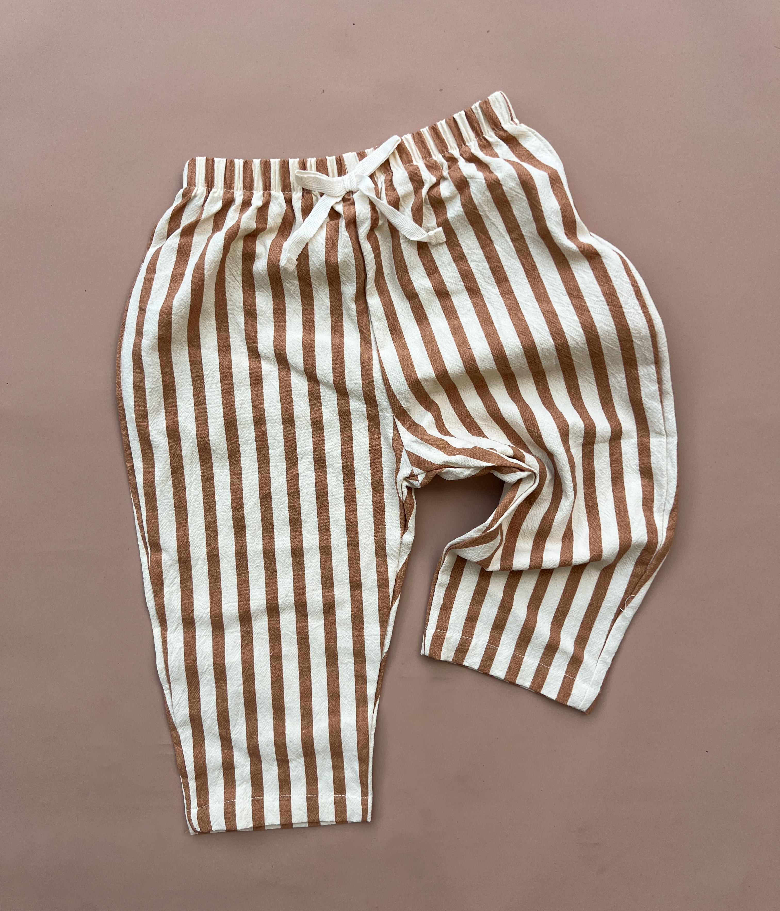 Jasper Pants - Caramel Stripe