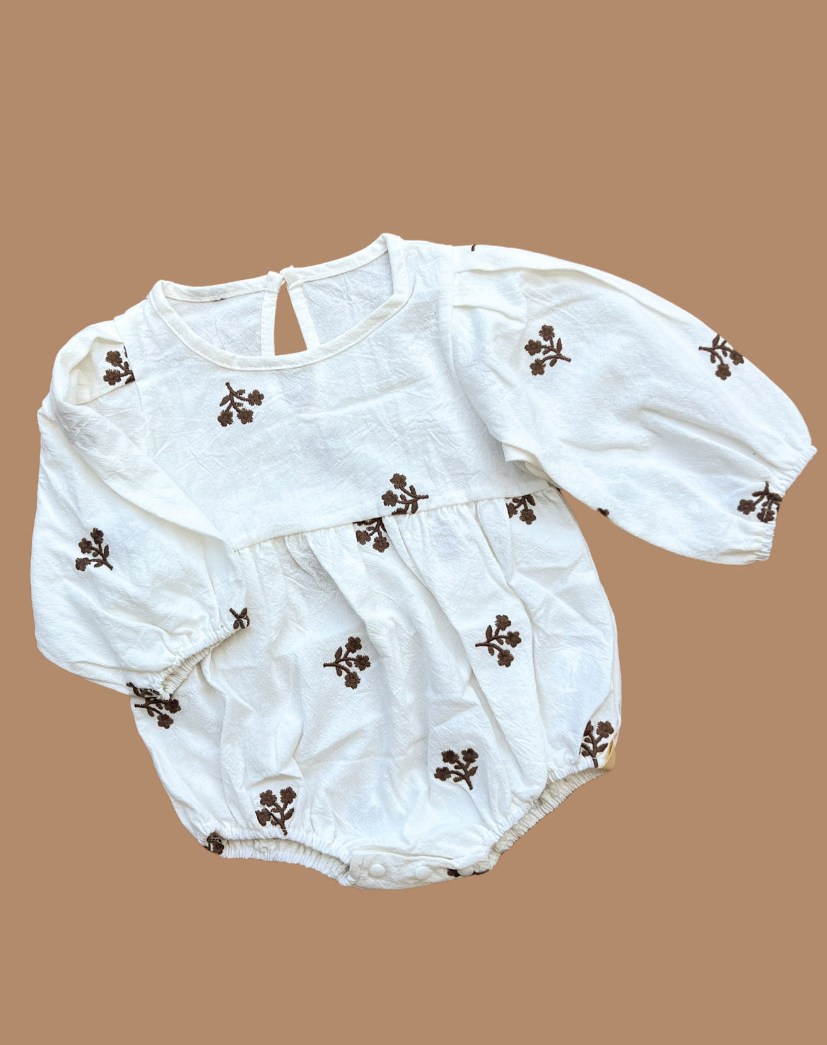 Lily Romper - White