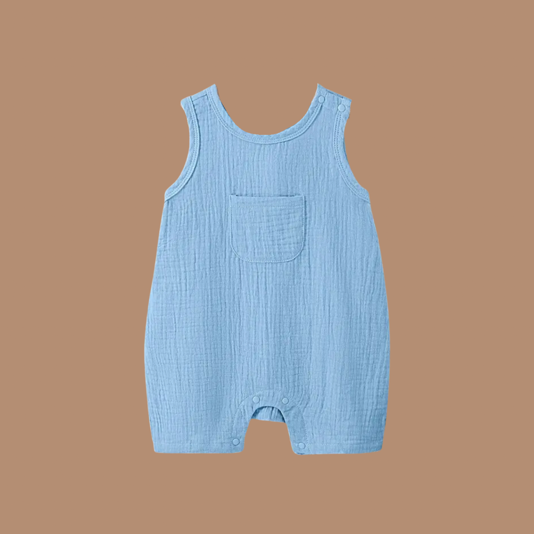 Bailey Romper - Cornflower
