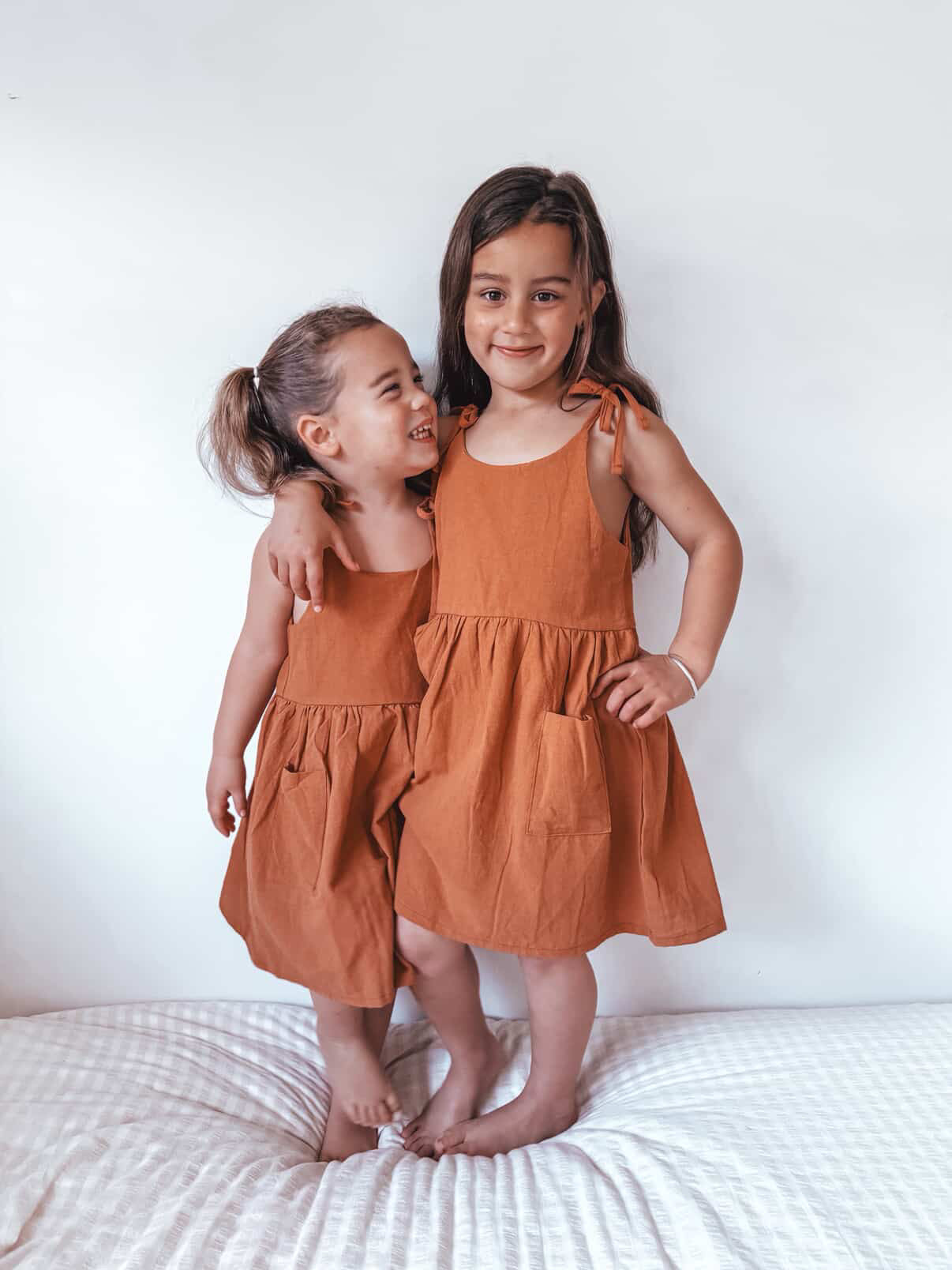 Alhana Dress - Rust