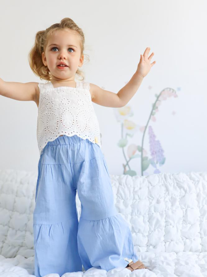 Sienna Pants - Cornflower