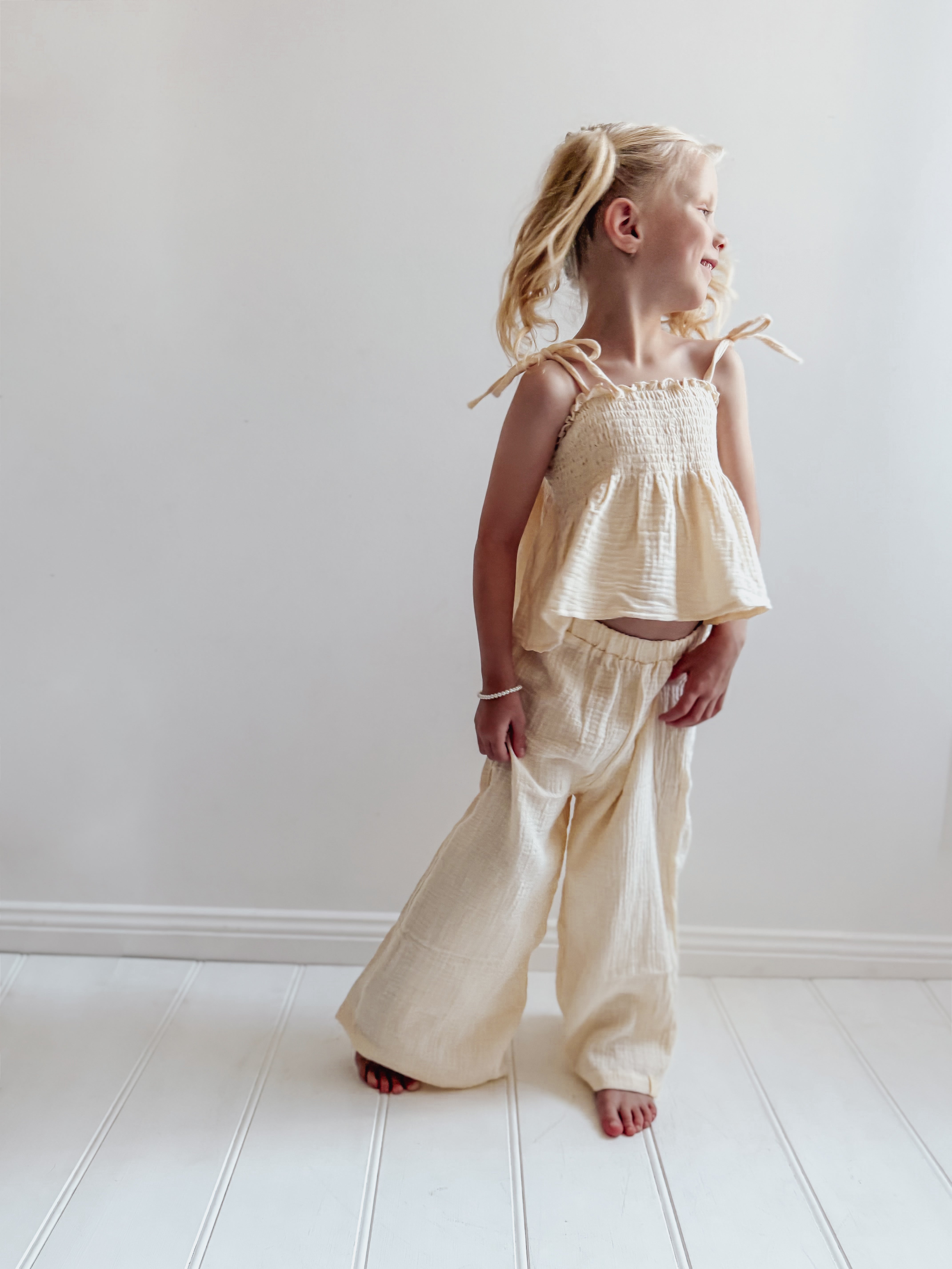 Cali Muslin Set - Buttercream