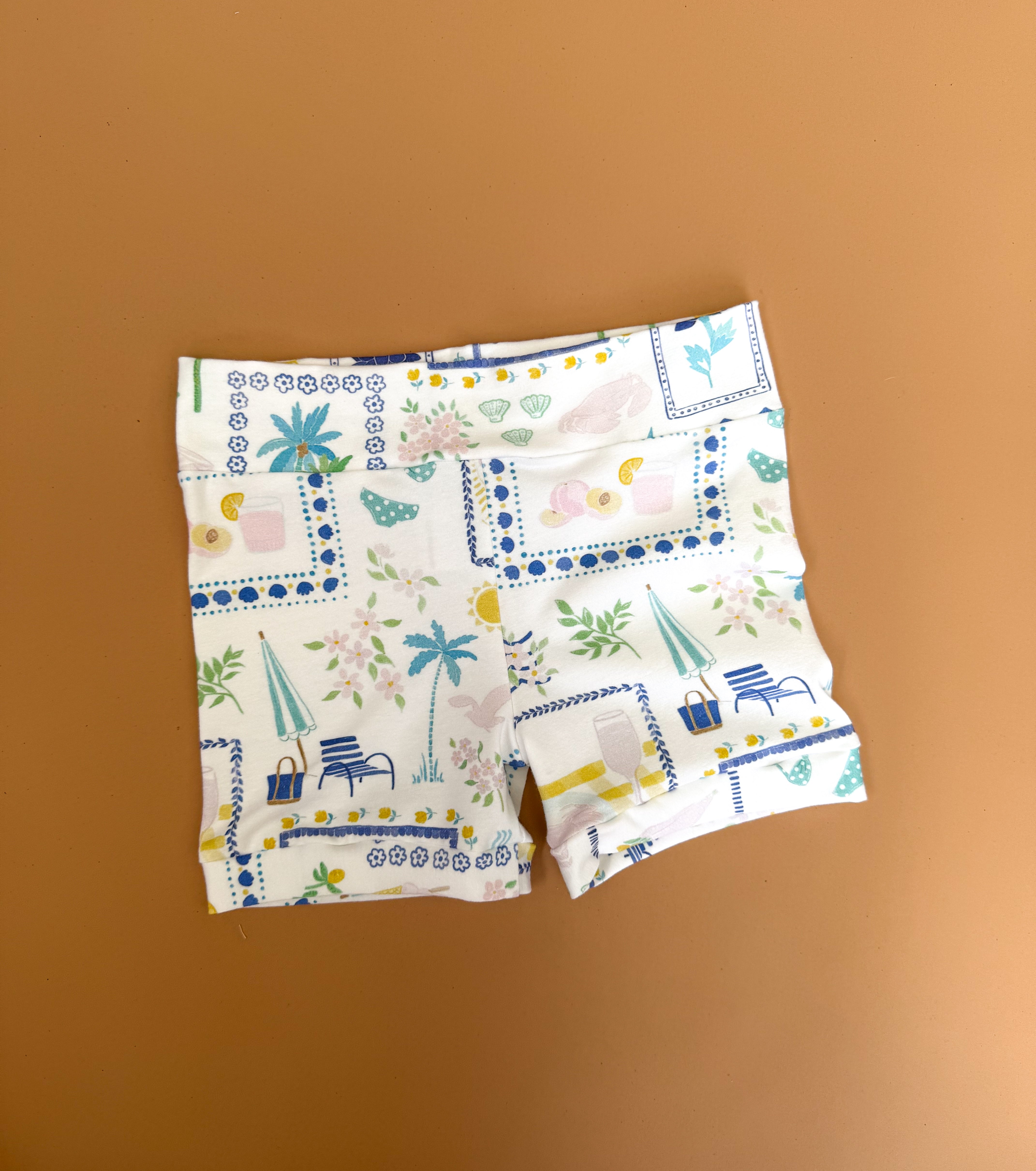 Classic Bike Shorts - Portofino