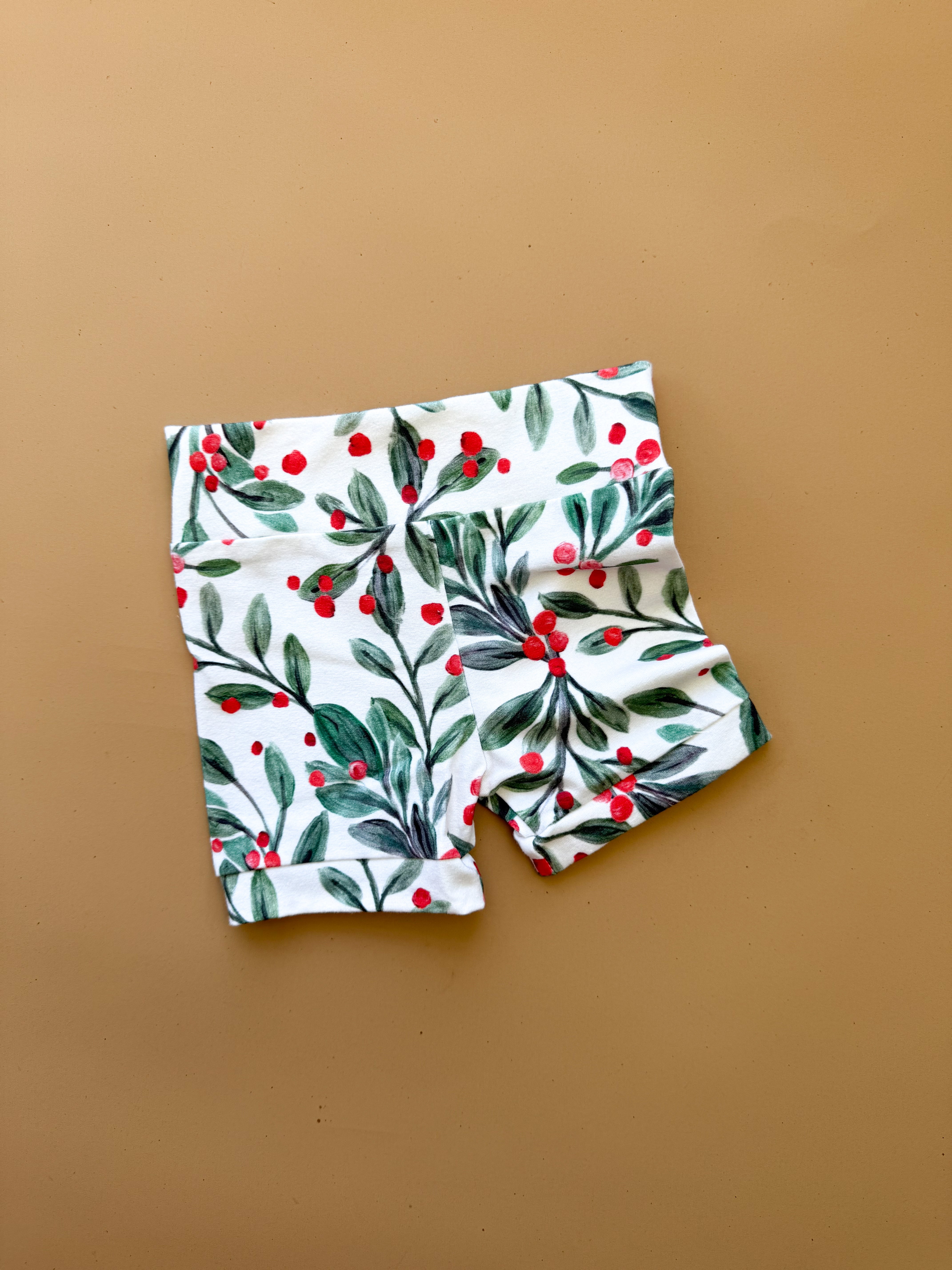 Classic Bike Shorts - Mistletoe