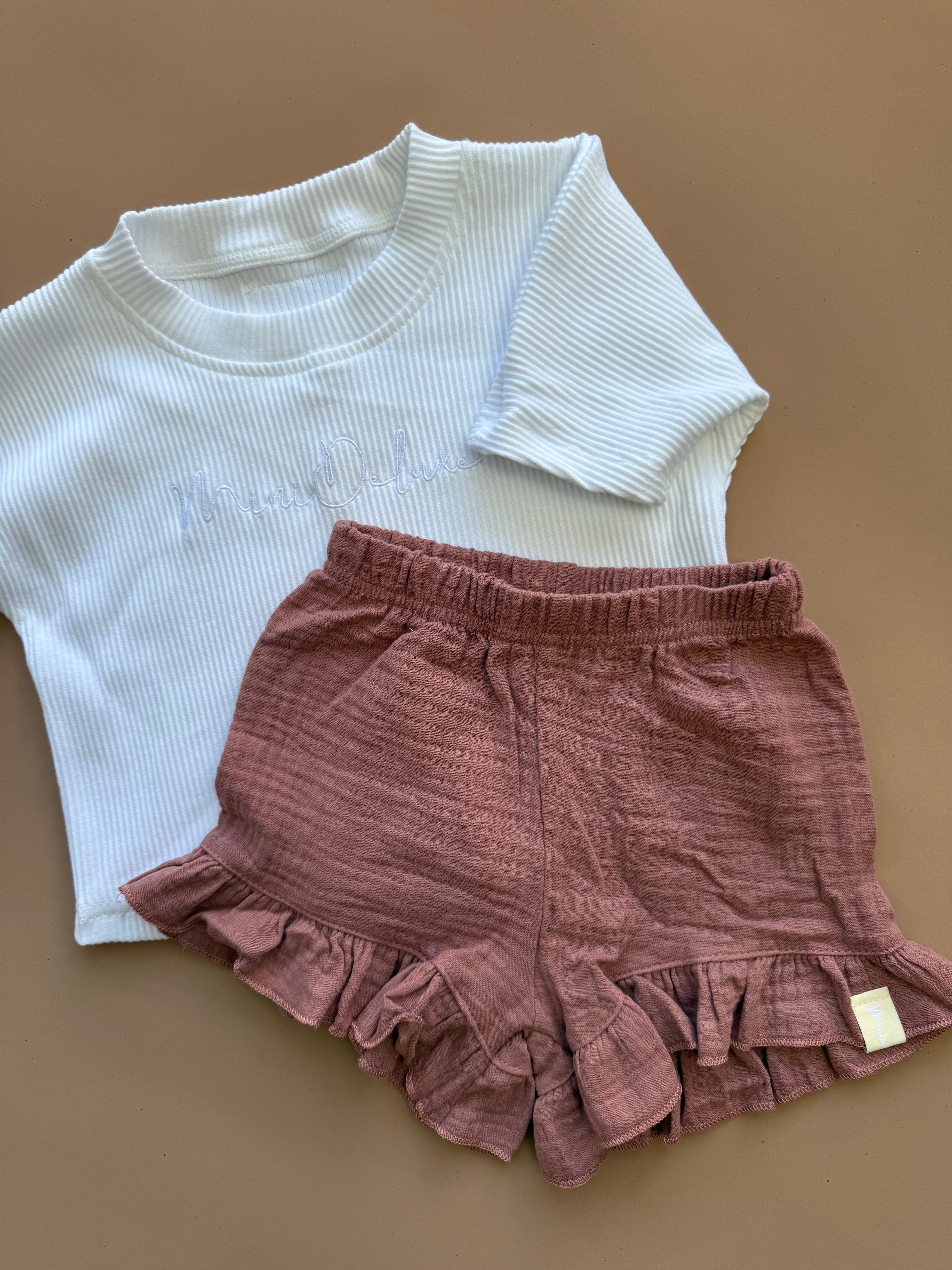 Zaydee Muslin Shorts - Woodrose