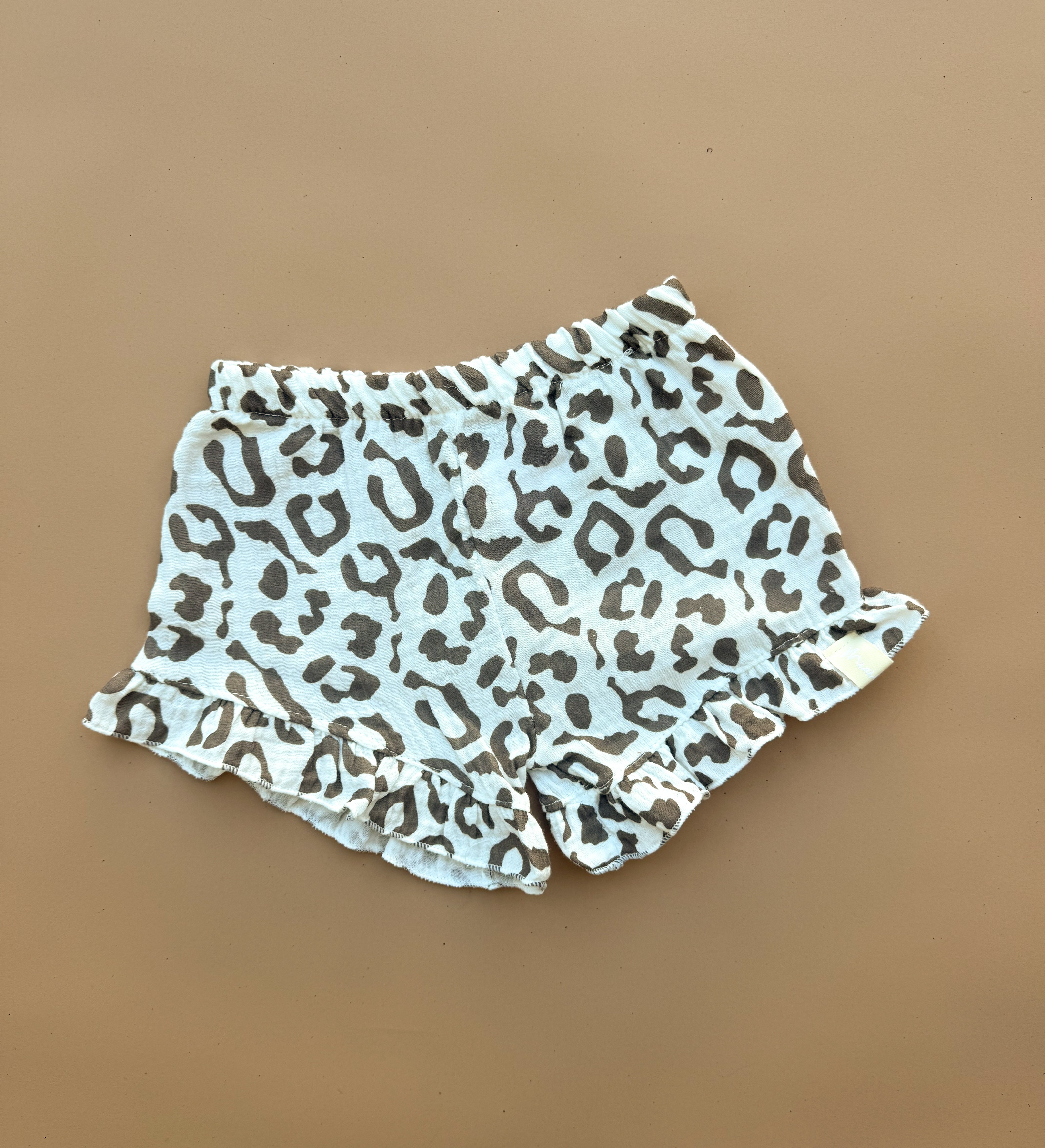 Zia Muslin Shorts - Leopard