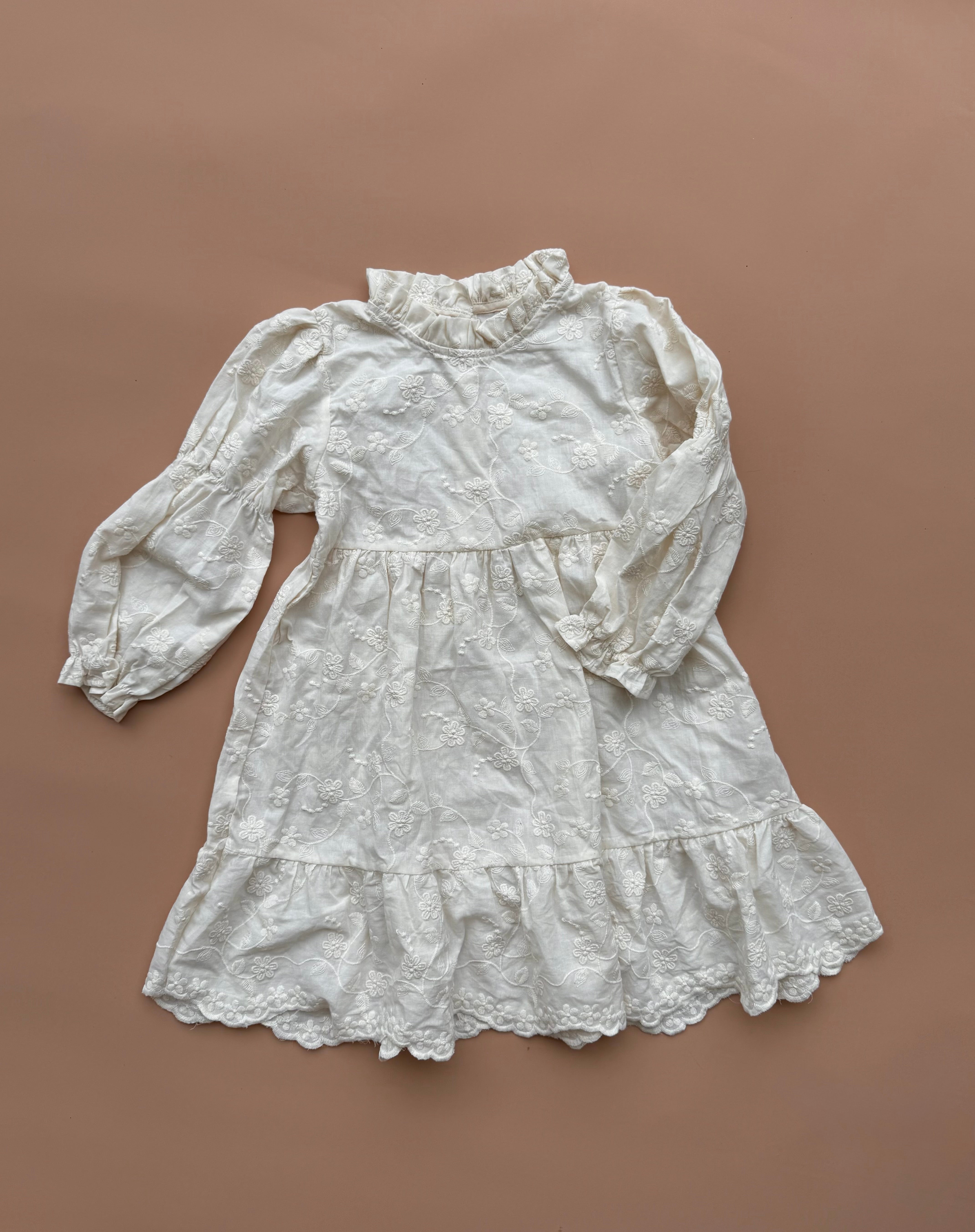 Charlotte Dress - Cream (Made to Order)