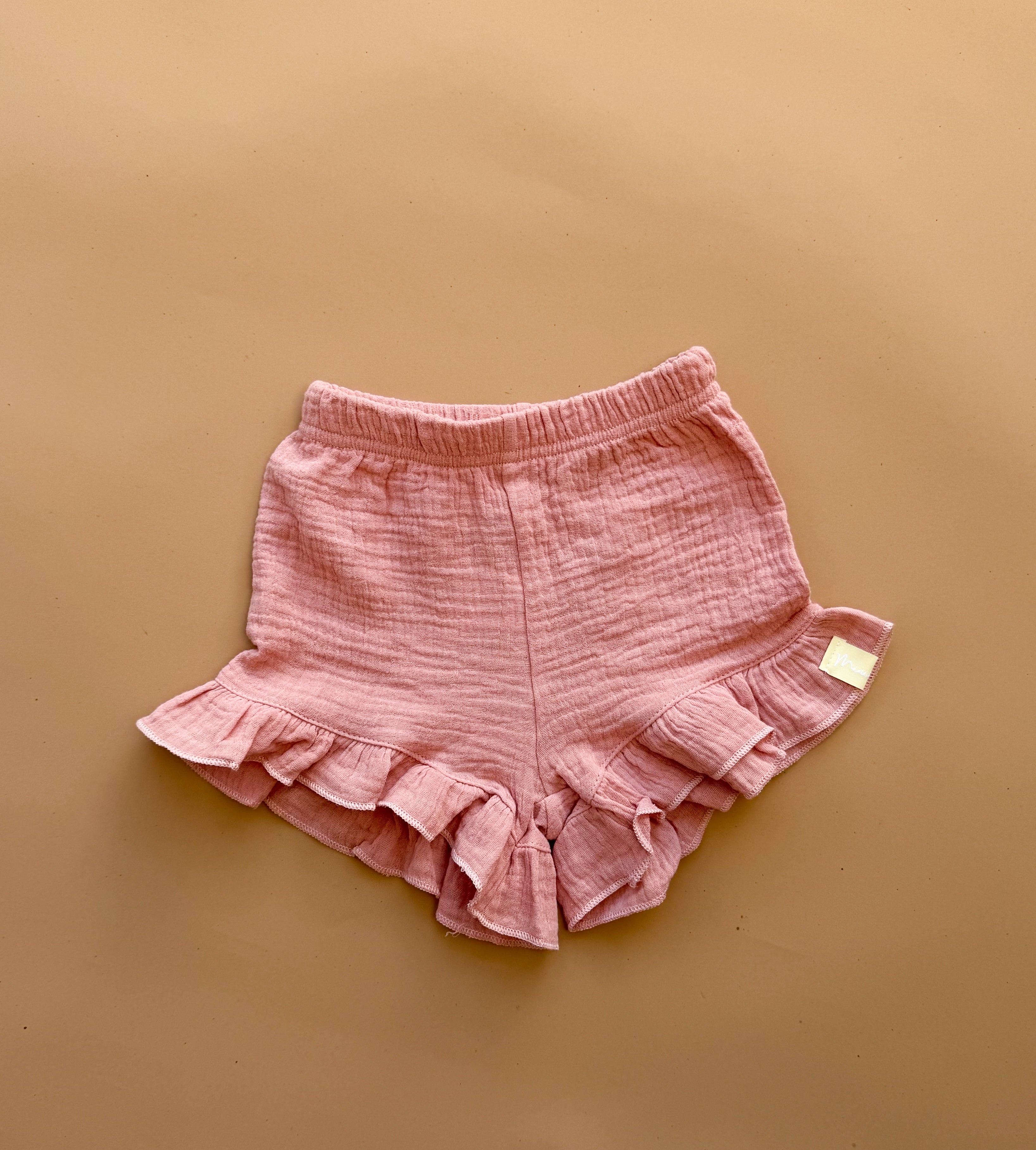 Zaydee Muslin Shorts - Musk