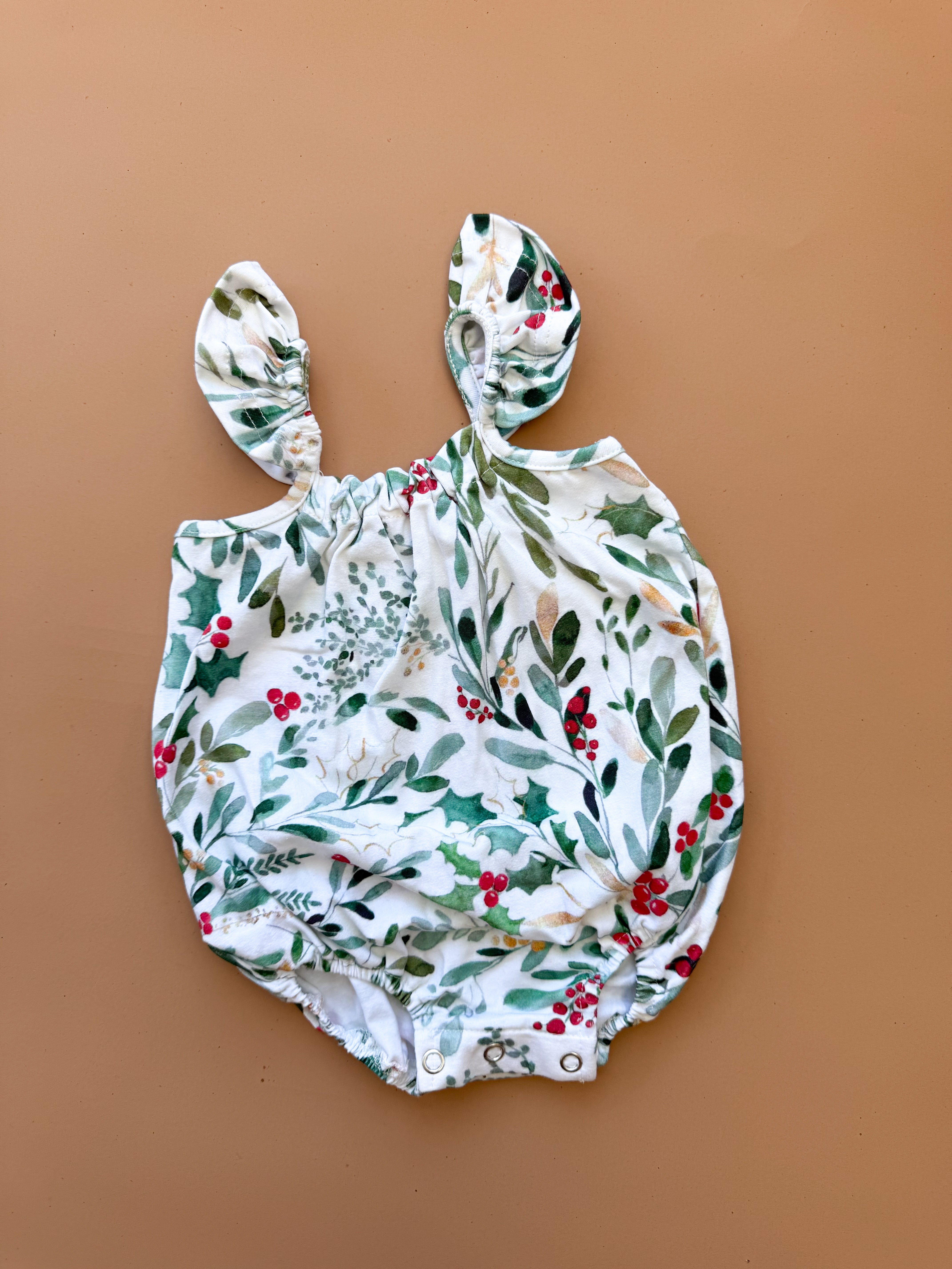 Tilly Romper - Festive Floral