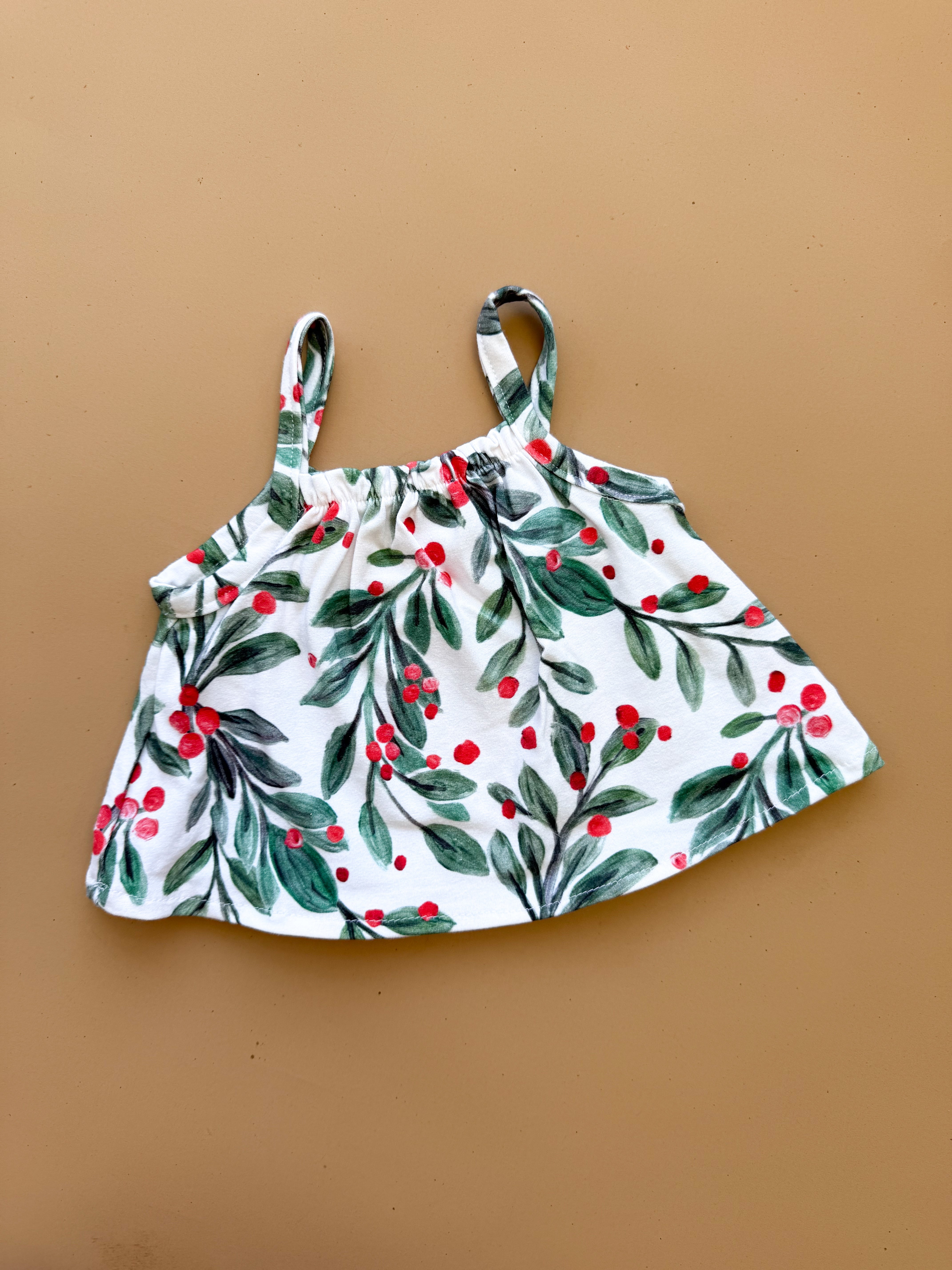 Swing Singlet - Mistletoe