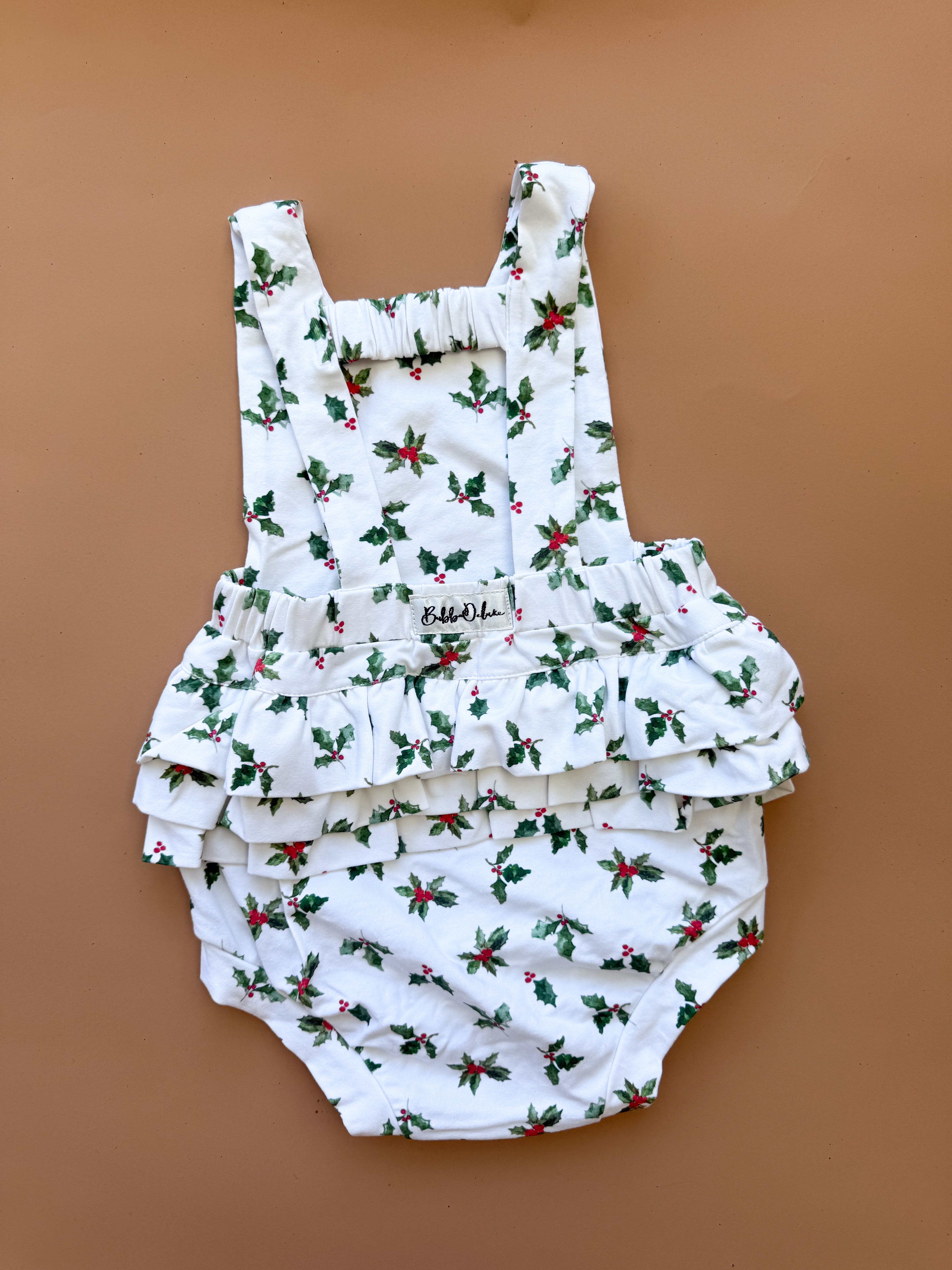 Chloe Romper - Holly Jolly