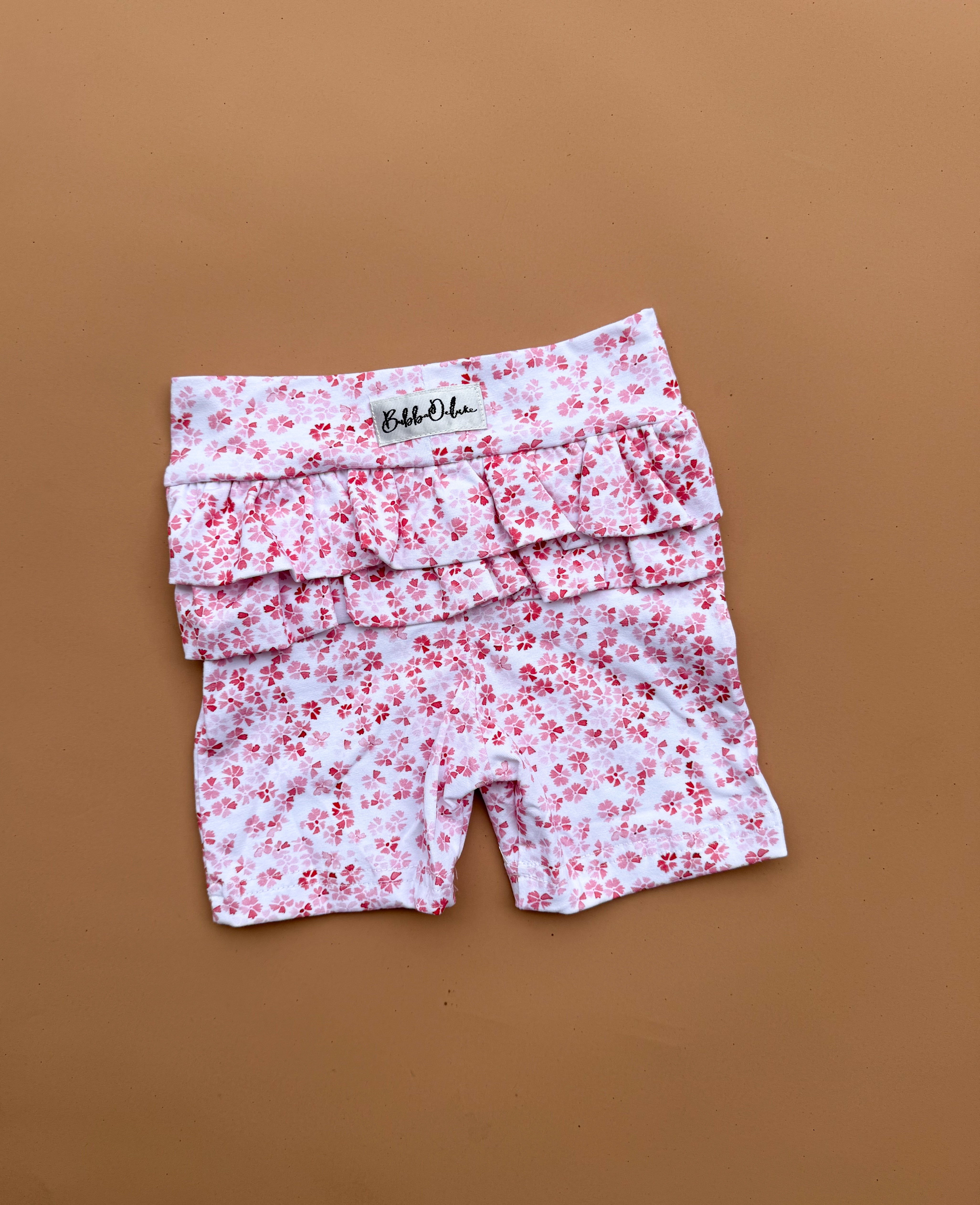 Frillie Bike Shorts - Aurora Floral