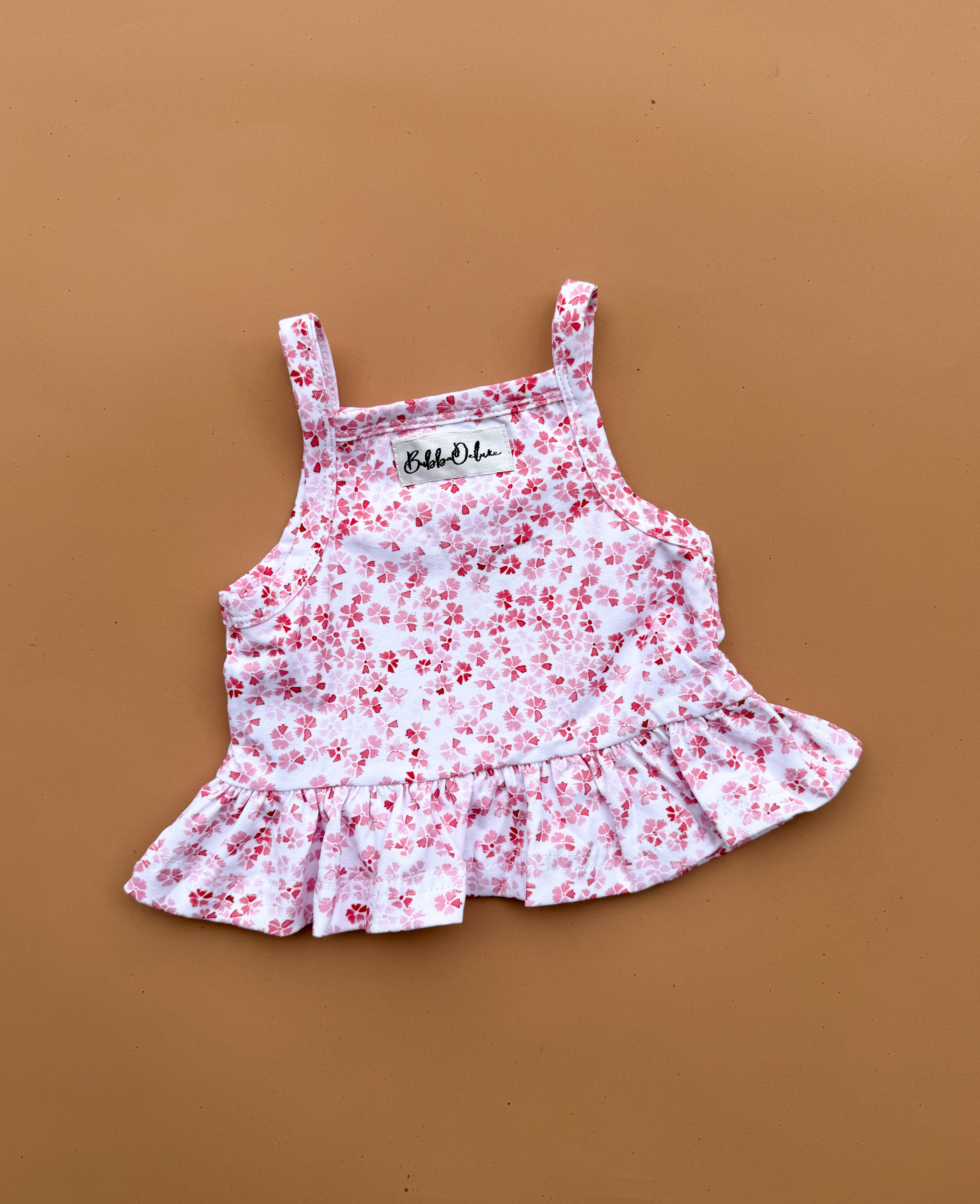Peplum Singlet - Aurora Floral