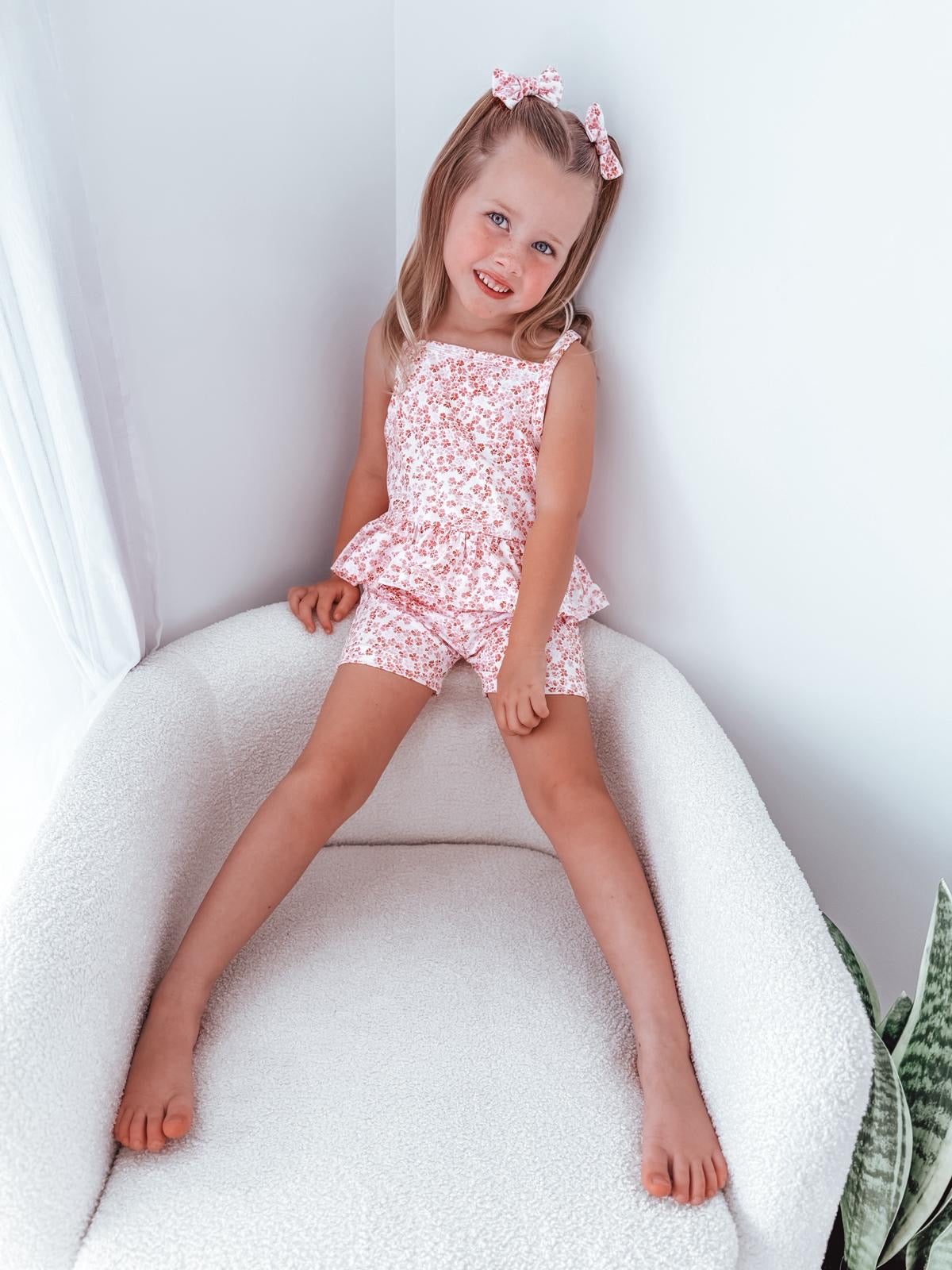 Peplum Singlet - Aurora Floral