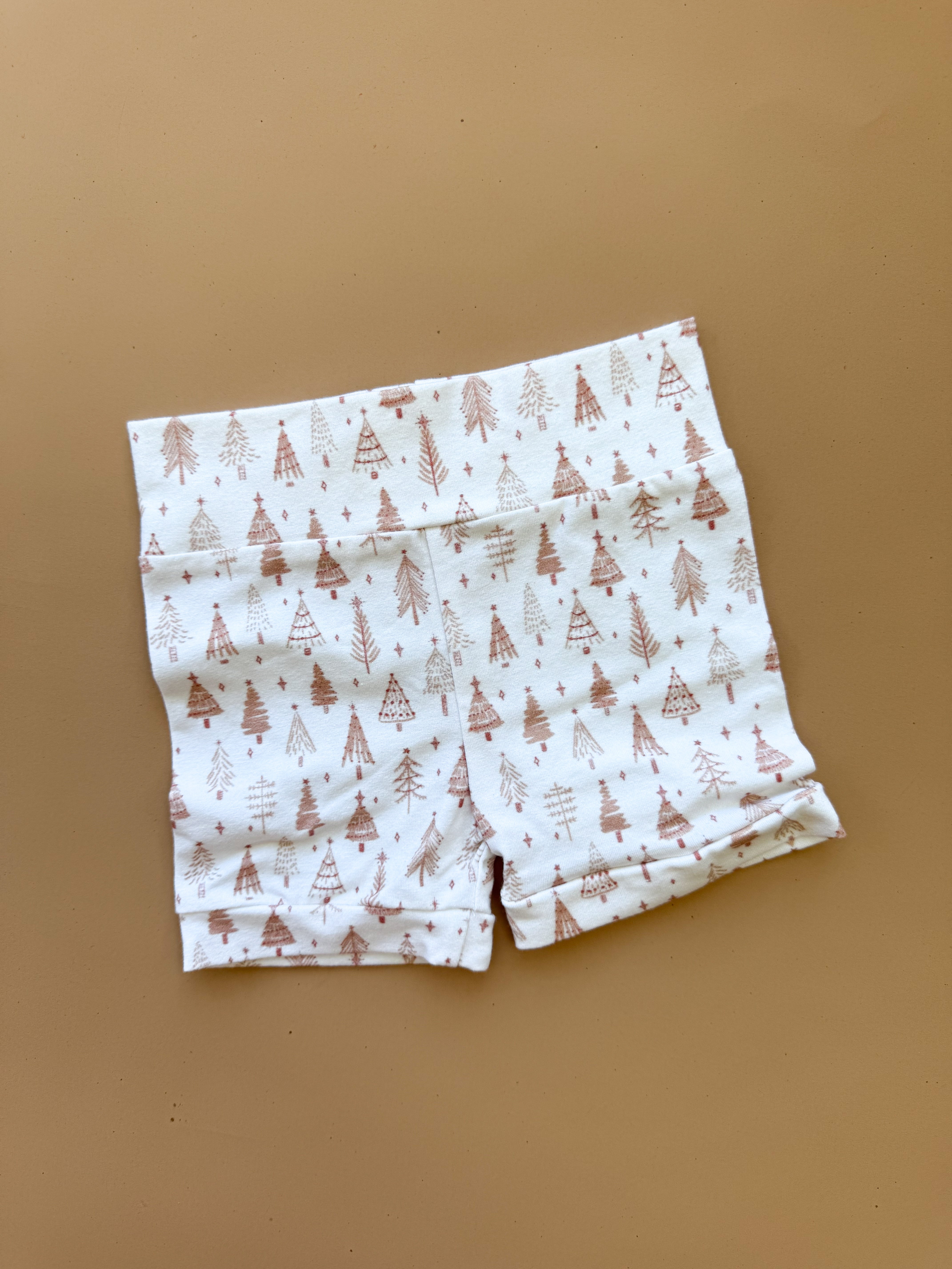 Classic Bike Shorts - Christmas Trees