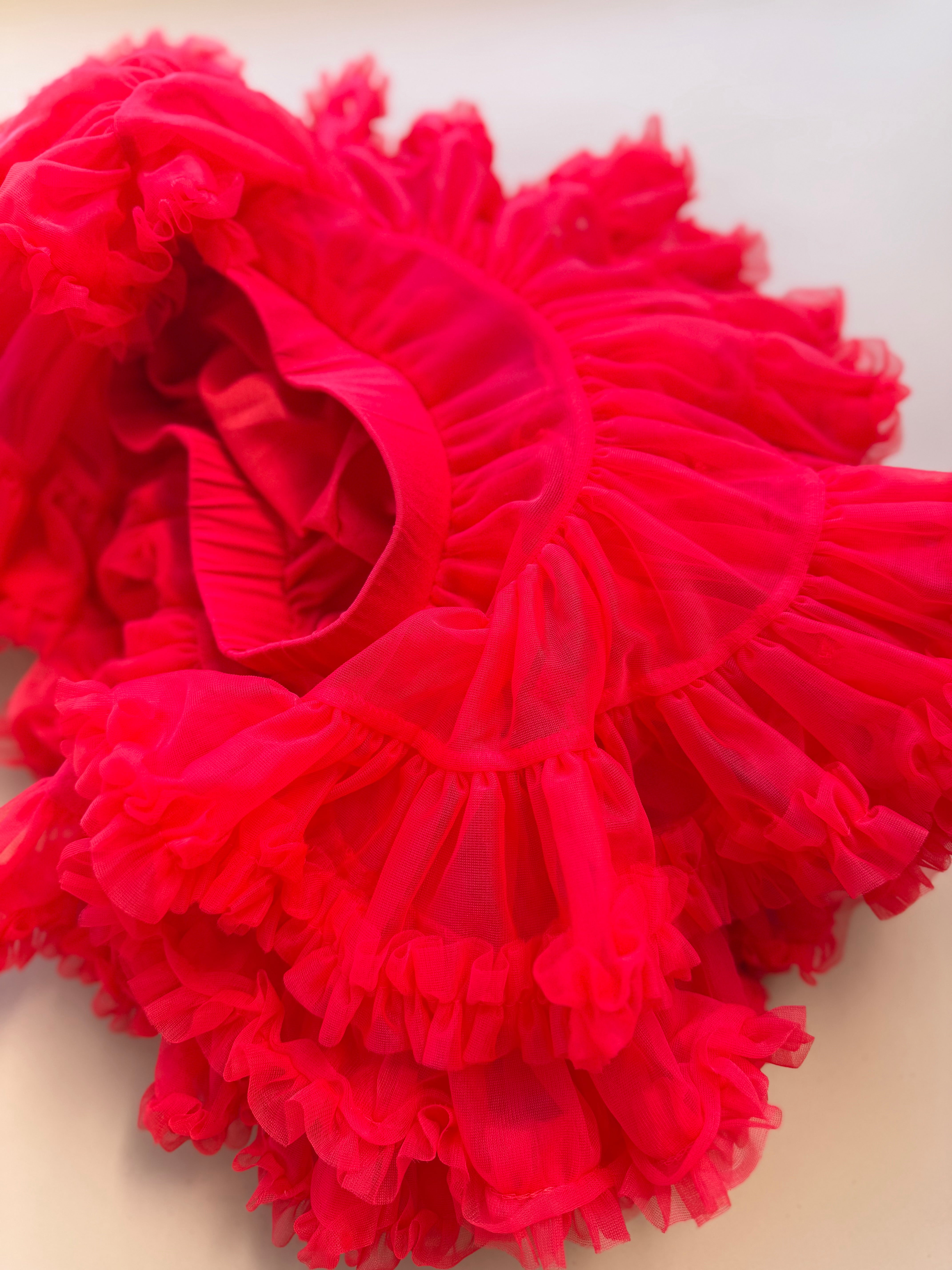 Tutu Skirt - Christmas Red
