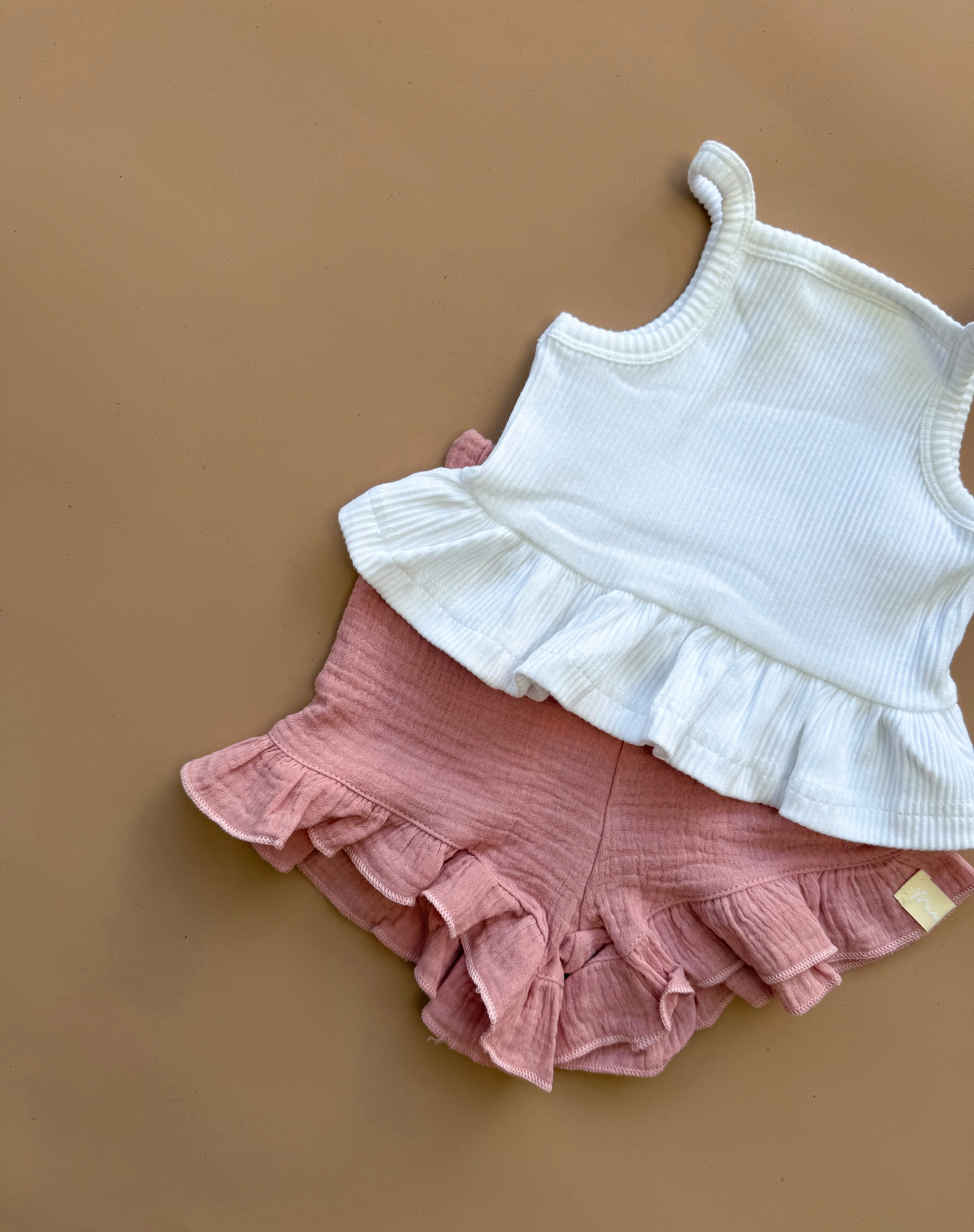 Zaydee Muslin Shorts - Musk