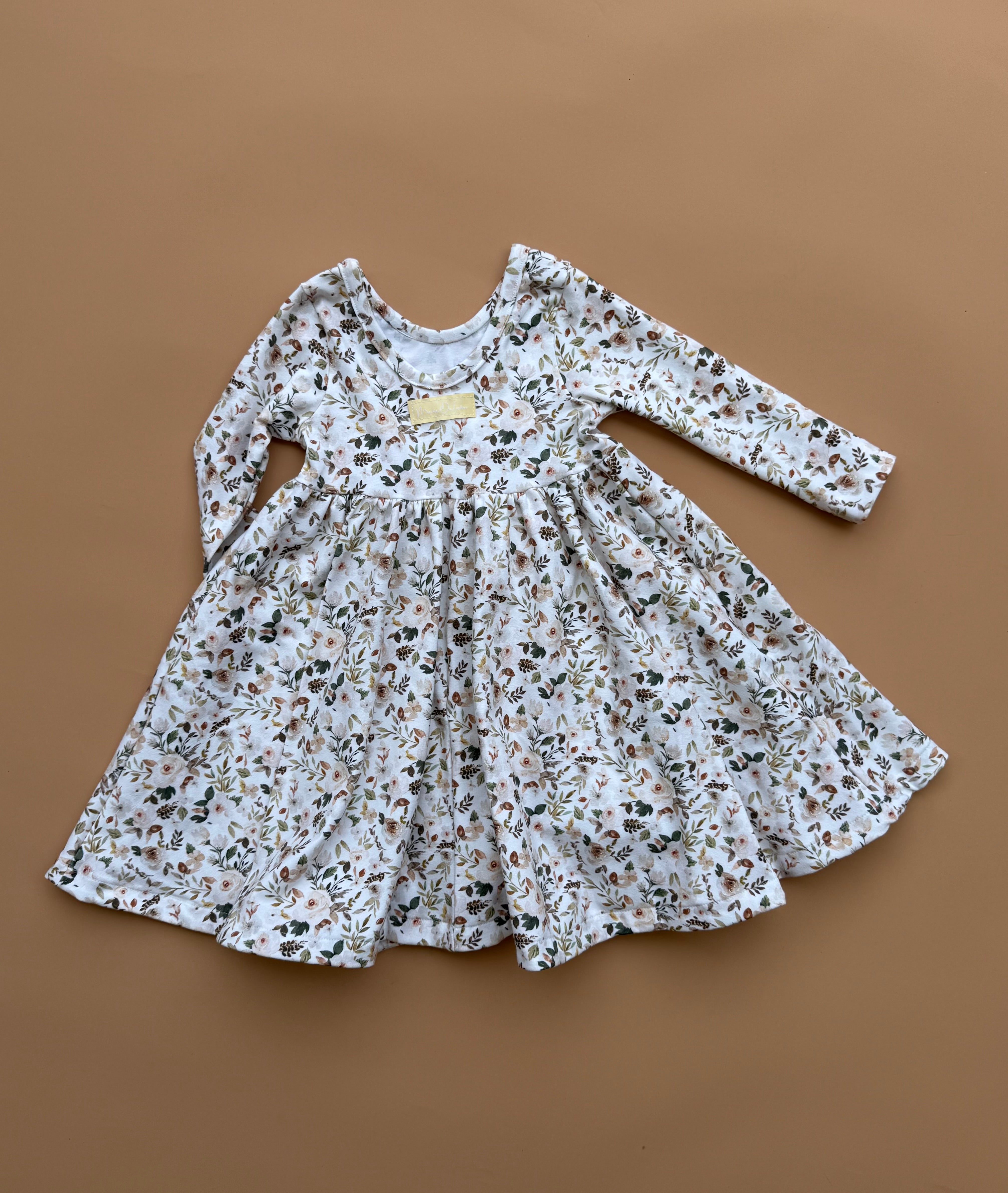 Margot Dress - Forest Floral (Made to Order)