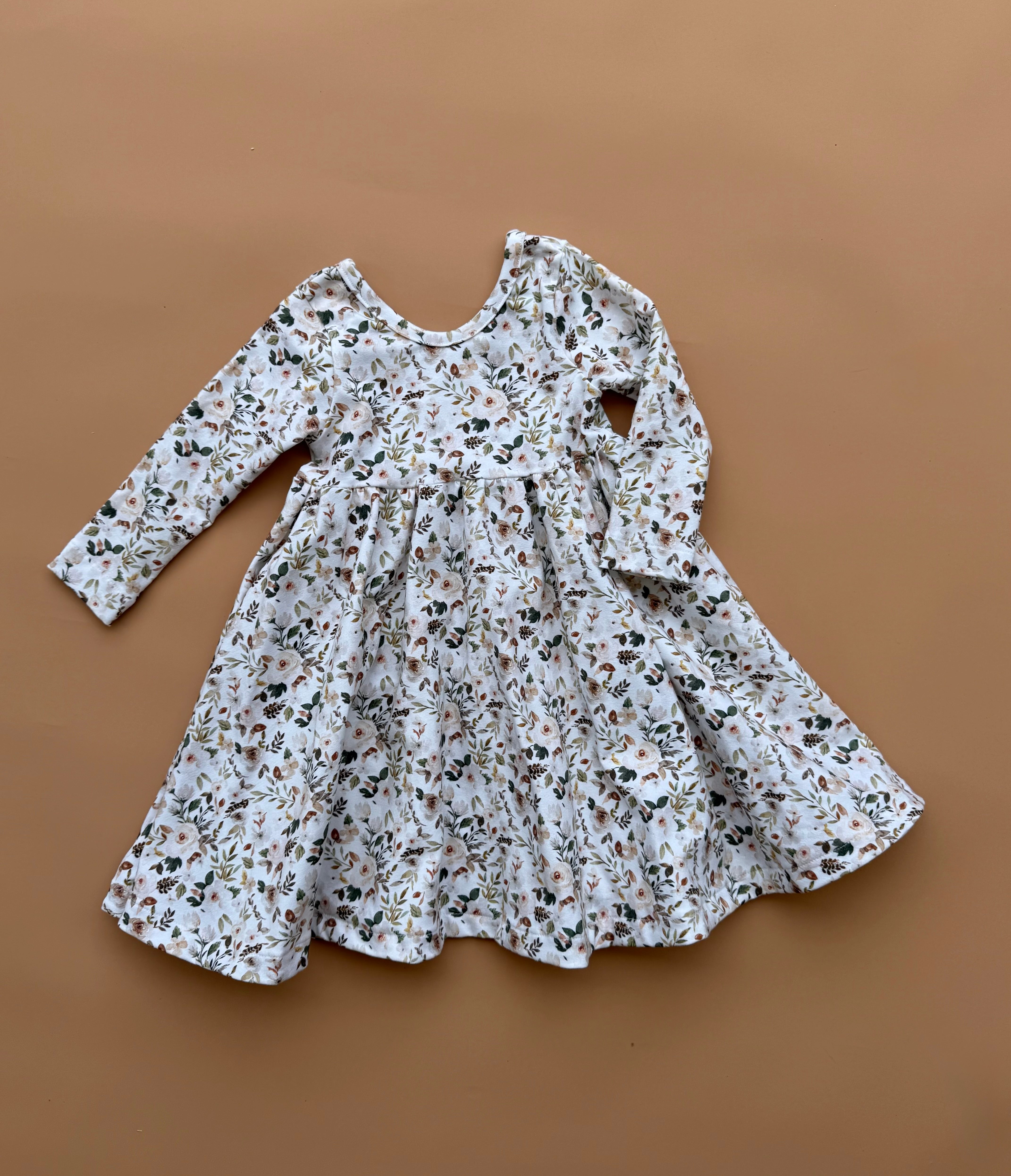 Margot Dress - Forest Floral (Made to Order)