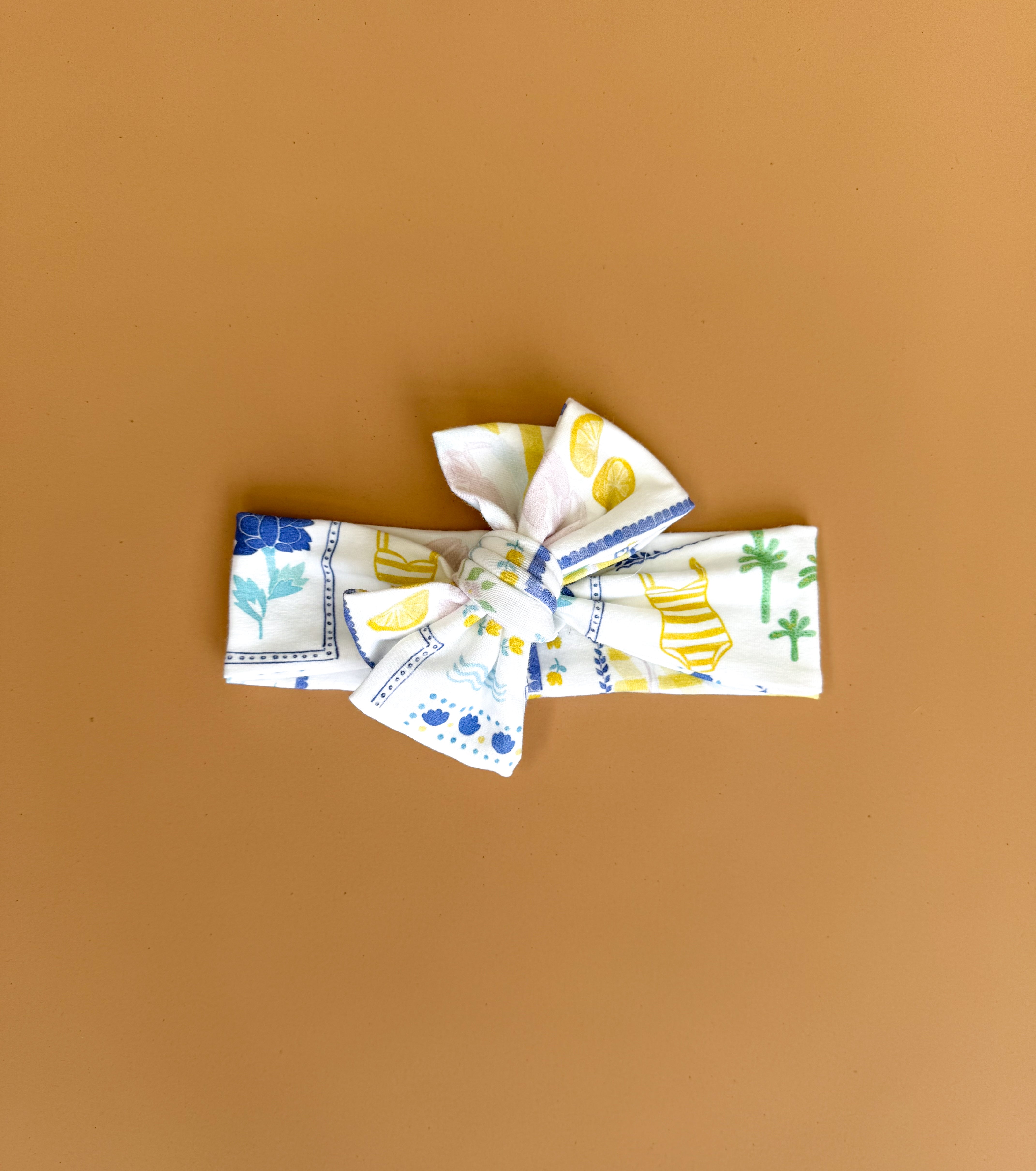 Bow Head Wrap - Portofino