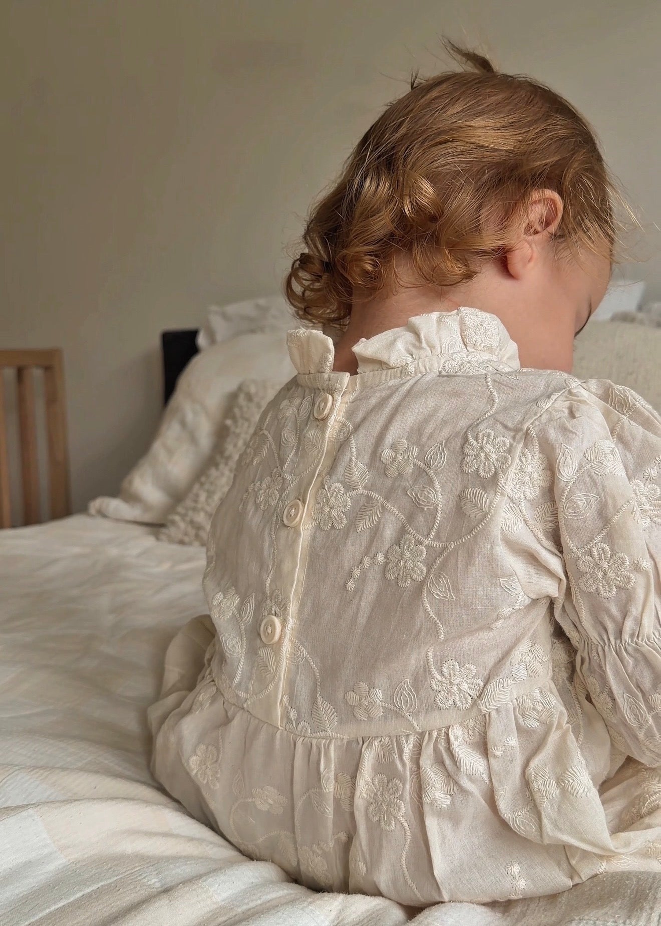 Charlotte Romper - Cream