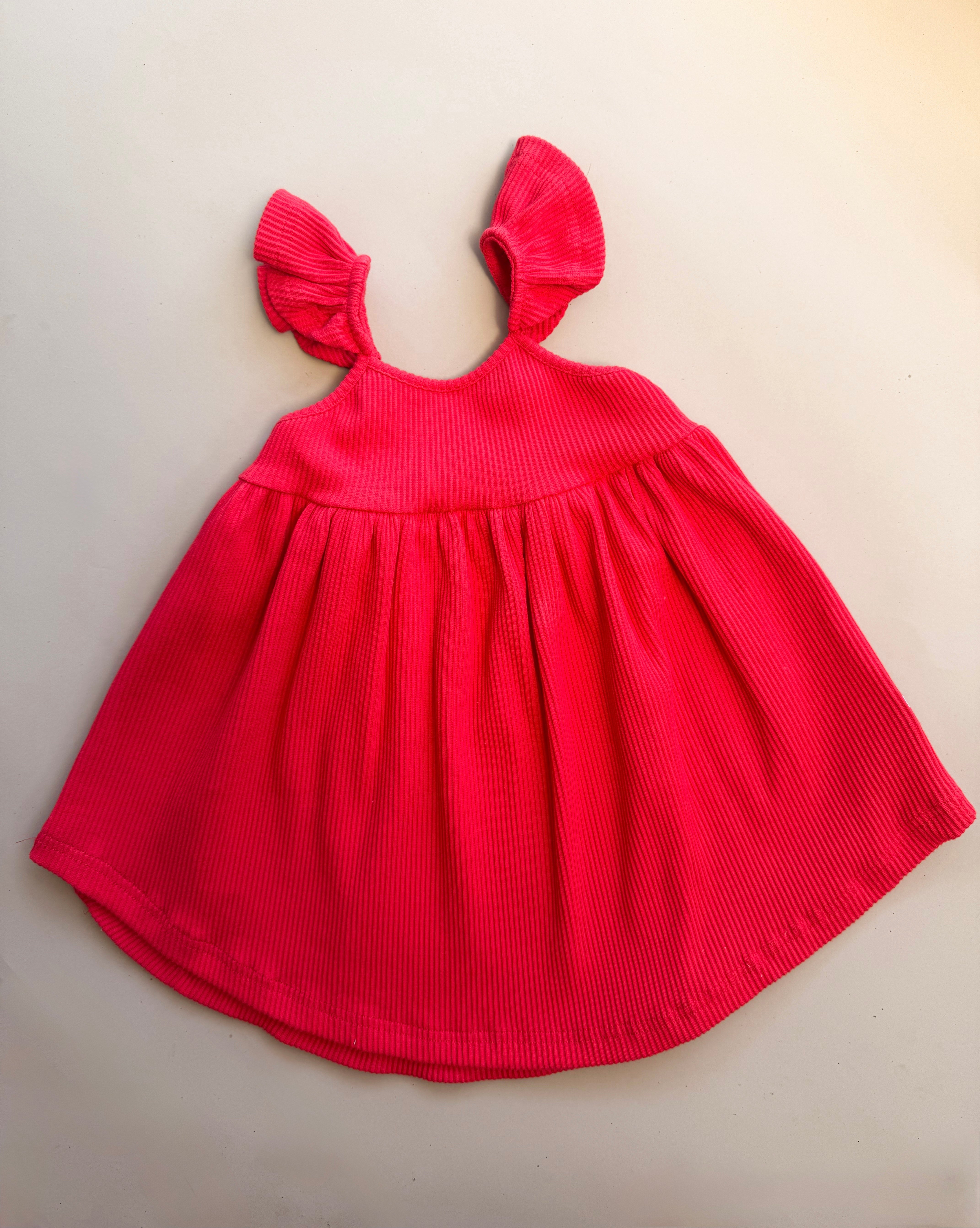 Kiara Dress - Christmas Red